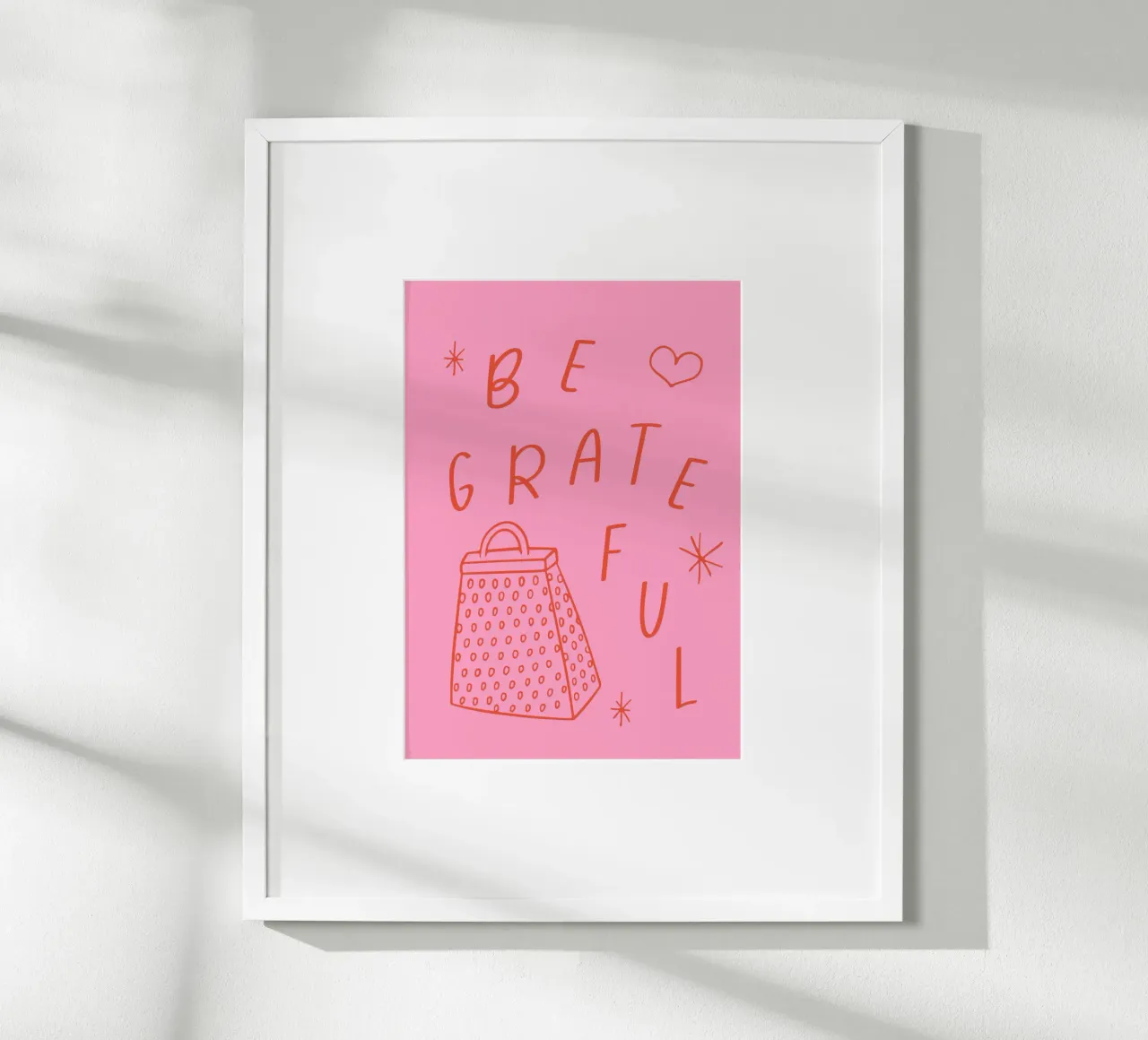 BE CRATEFUL poster da Muse Society Shop