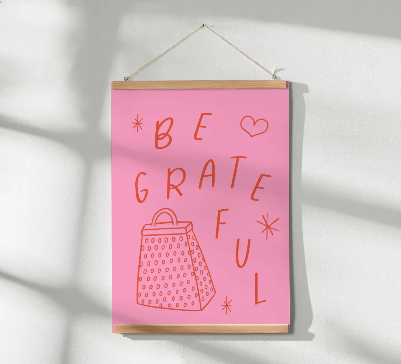BE CRATEFUL poster da Muse Society Shop