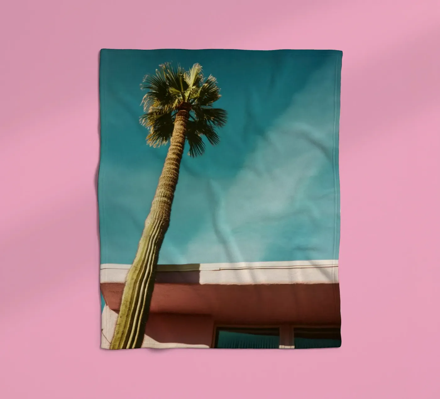 15 fleecedeken van Pink California | Affiches & Posters