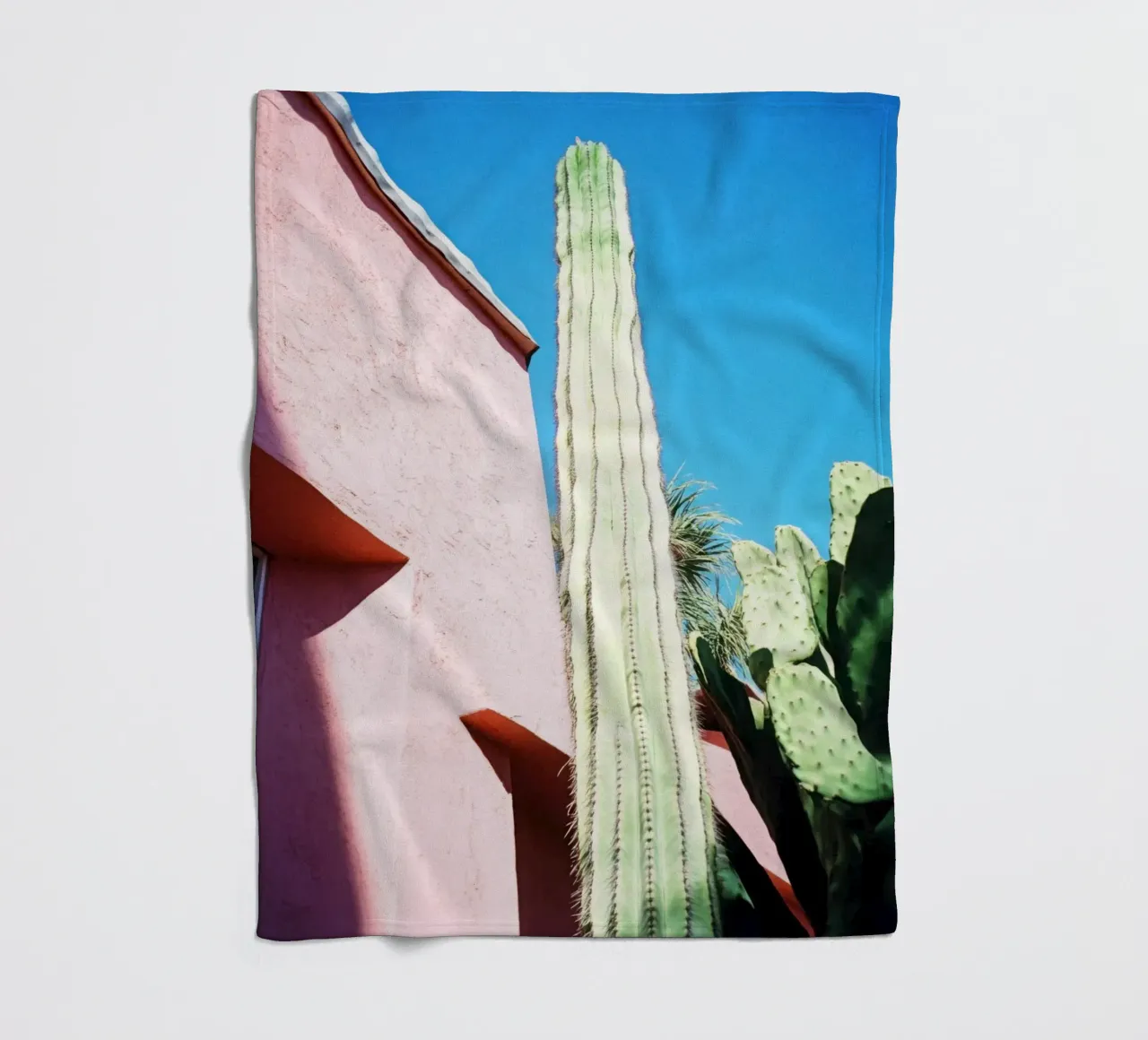 16 fleecedeken van Pink California | Affiches & Posters