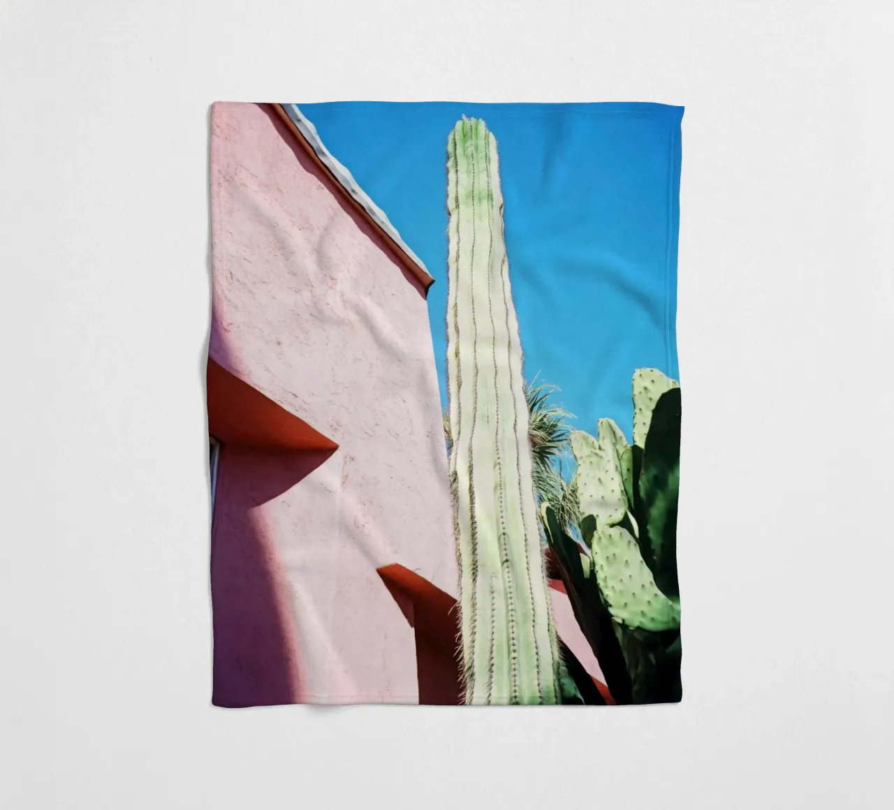 16 fleecedeken van Pink California | Affiches & Posters