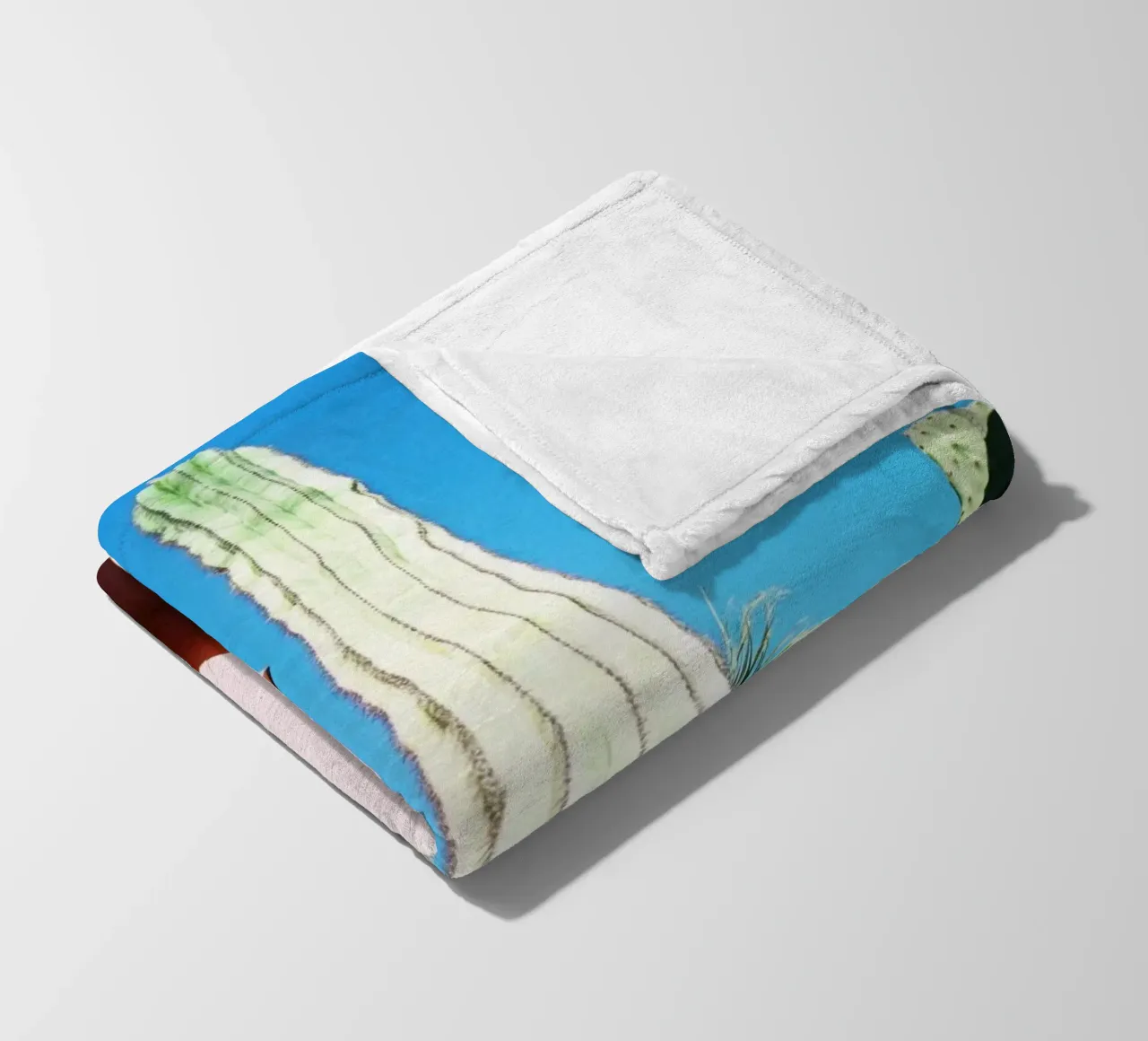 16 fleecedeken van Pink California | Affiches & Posters