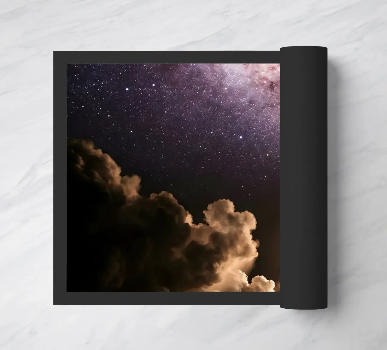 Lancio stellare - Razzo in ascesa verso la Via Lattea zerbino da Cosmic Reverie Creations