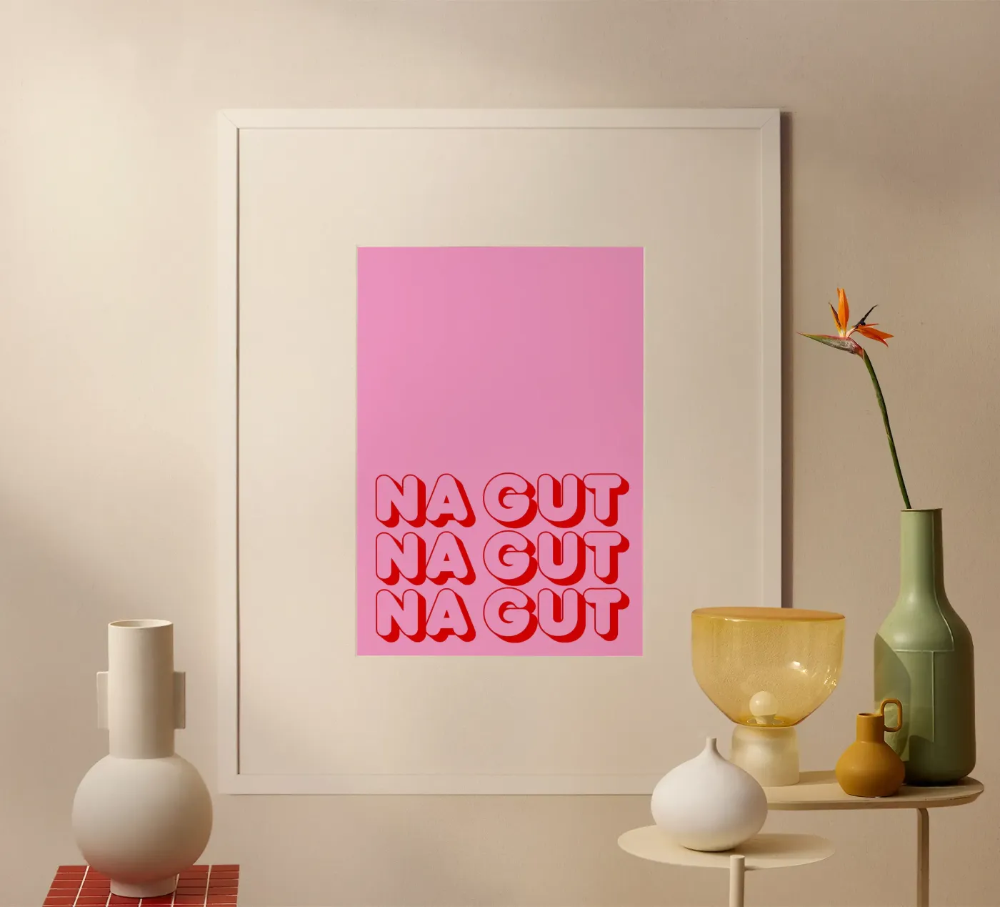 NA GUT poster da Muse Society Shop