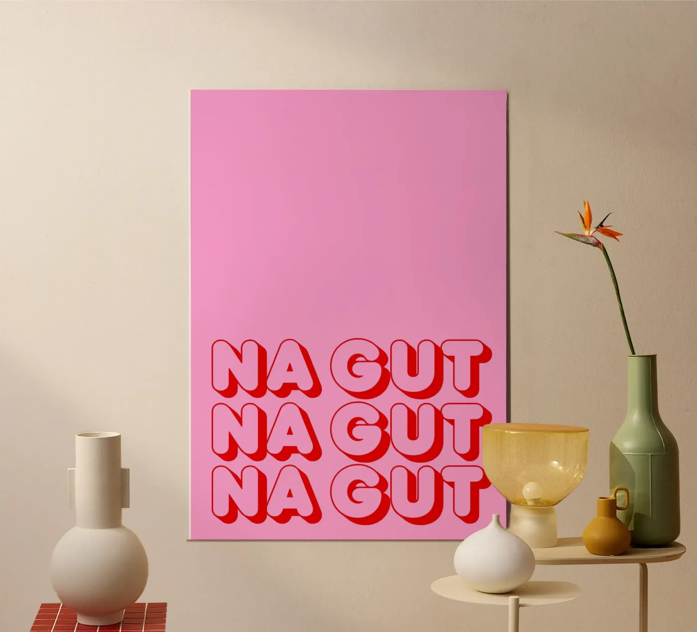 NA GUT poster da Muse Society Shop