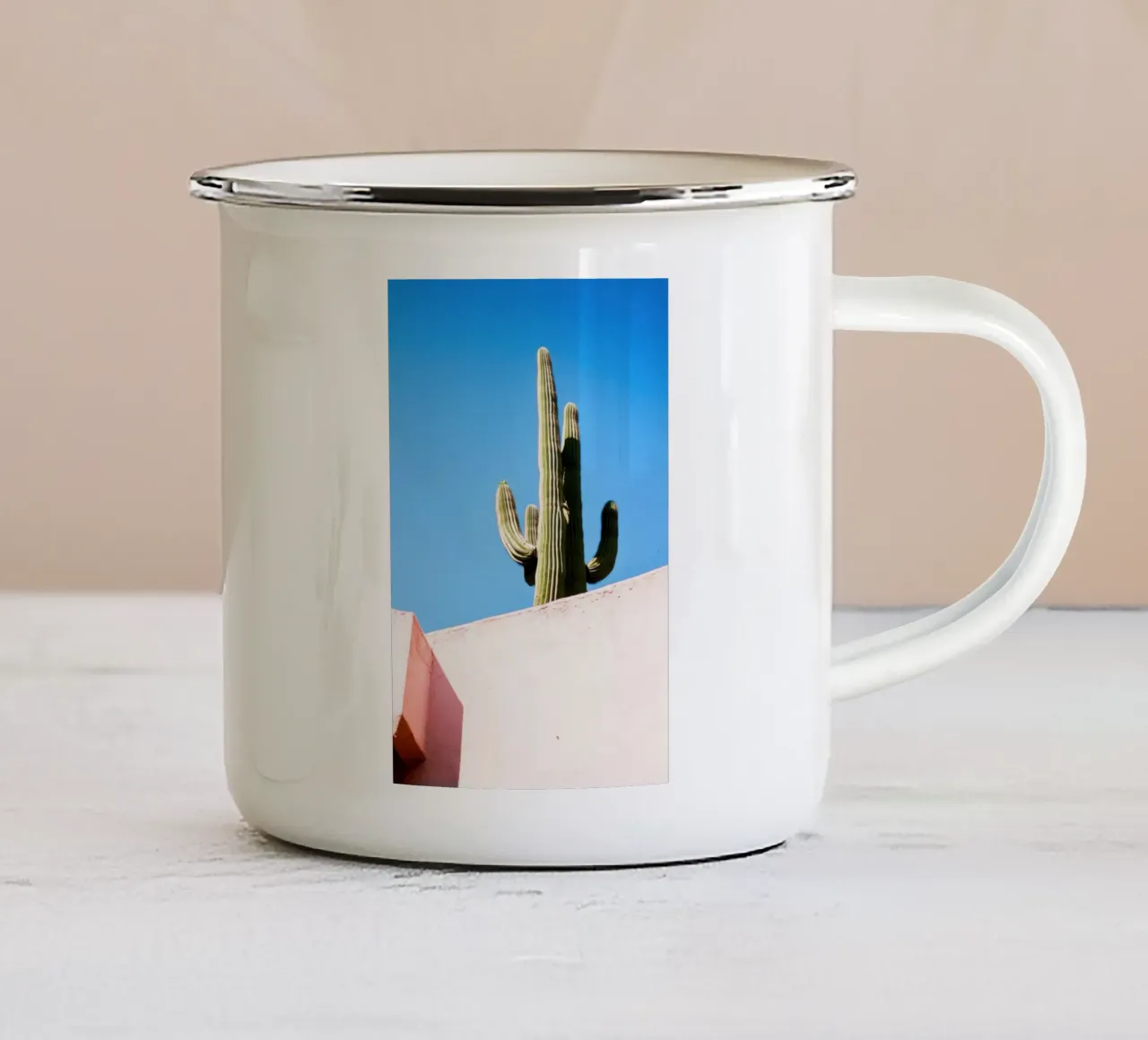 17 tazza in smalto da Pink California | Affiches & Posters