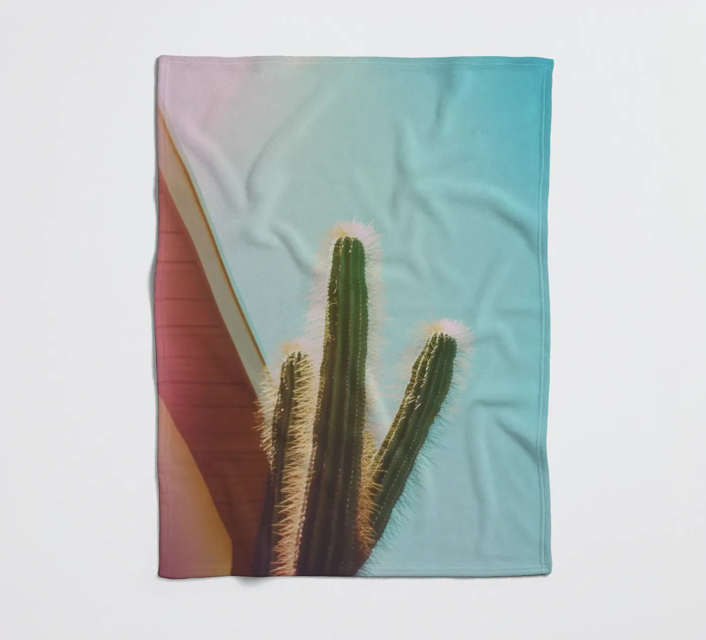 18 fleecedeken van Pink California | Affiches & Posters