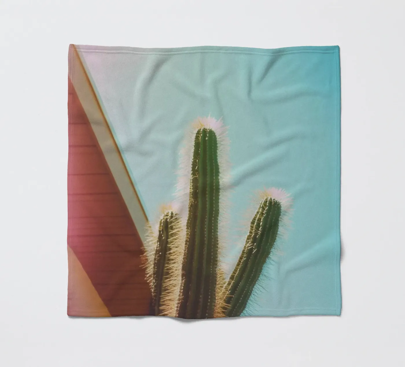 18 fleecedeken van Pink California | Affiches & Posters