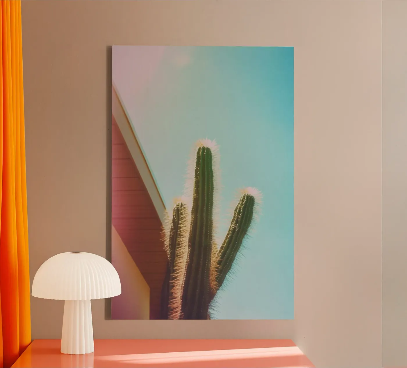 18 Leinwand von Pink California | Affiches & Posters