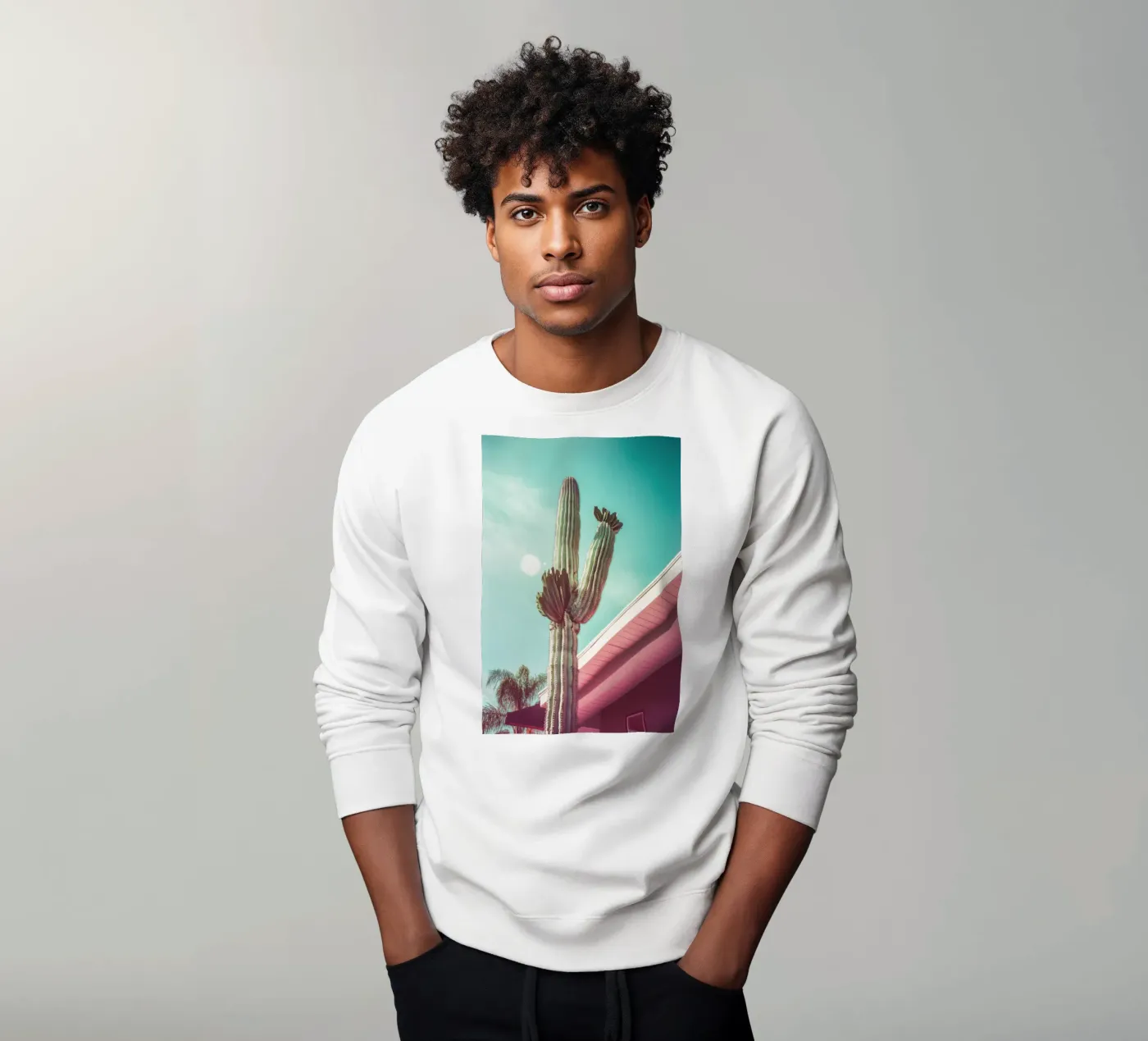 19 sweatshirt van Pink California | Affiches & Posters