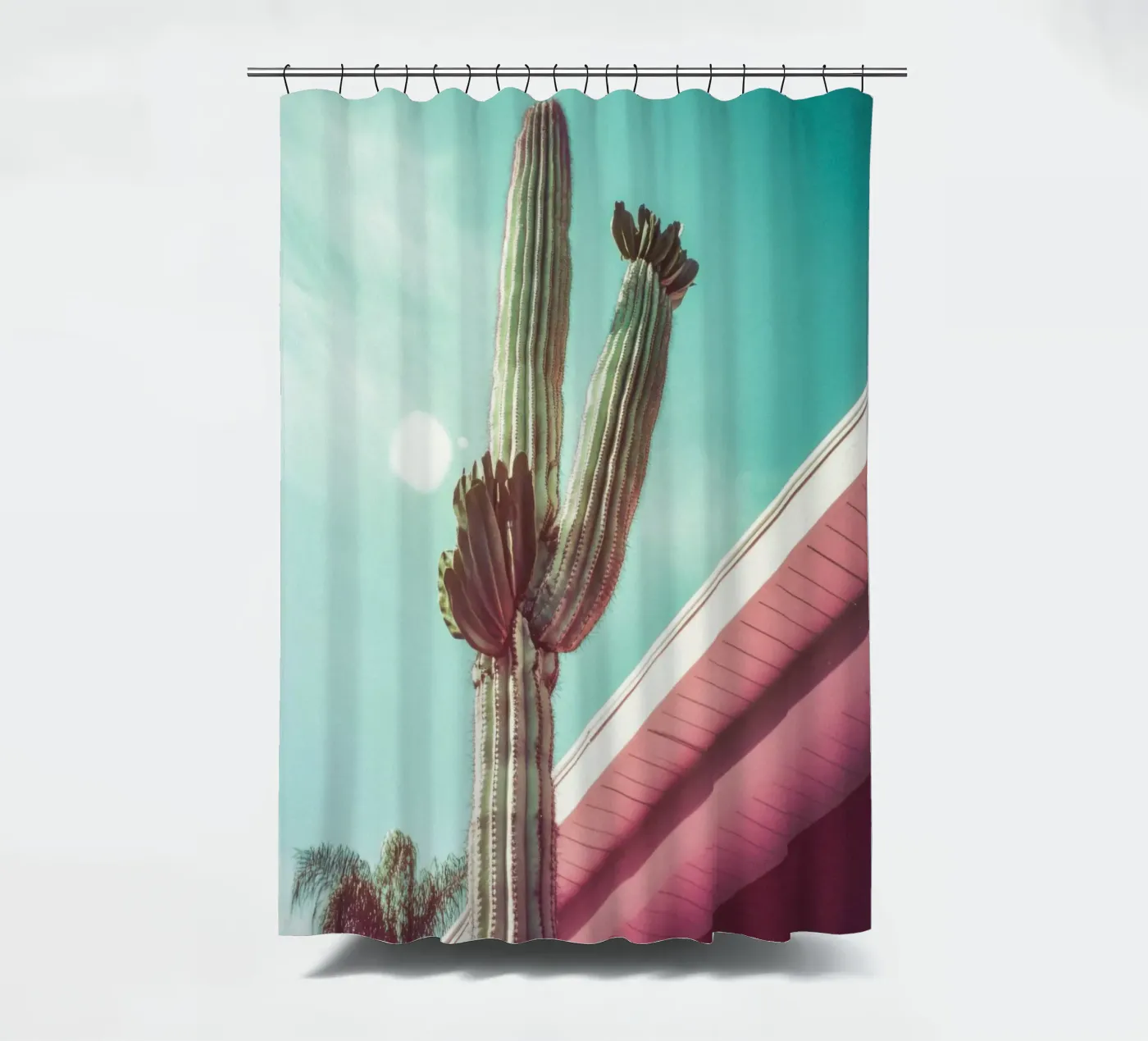 19 douchegordijn van Pink California | Affiches & Posters