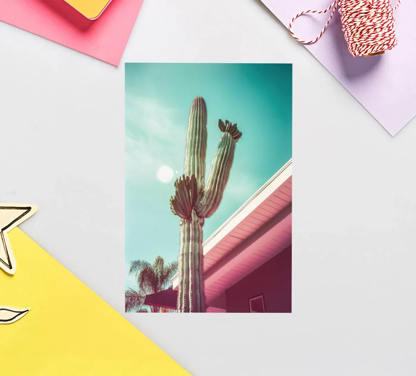19 sticker van Pink California | Affiches & Posters