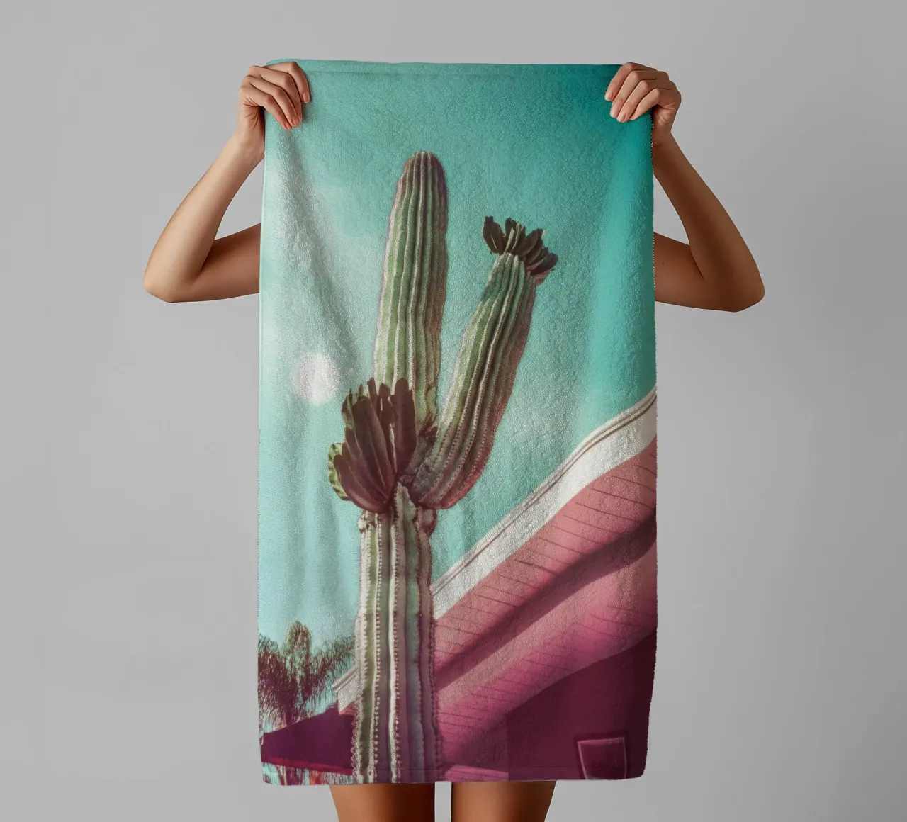 19 badhanddoek van Pink California | Affiches & Posters