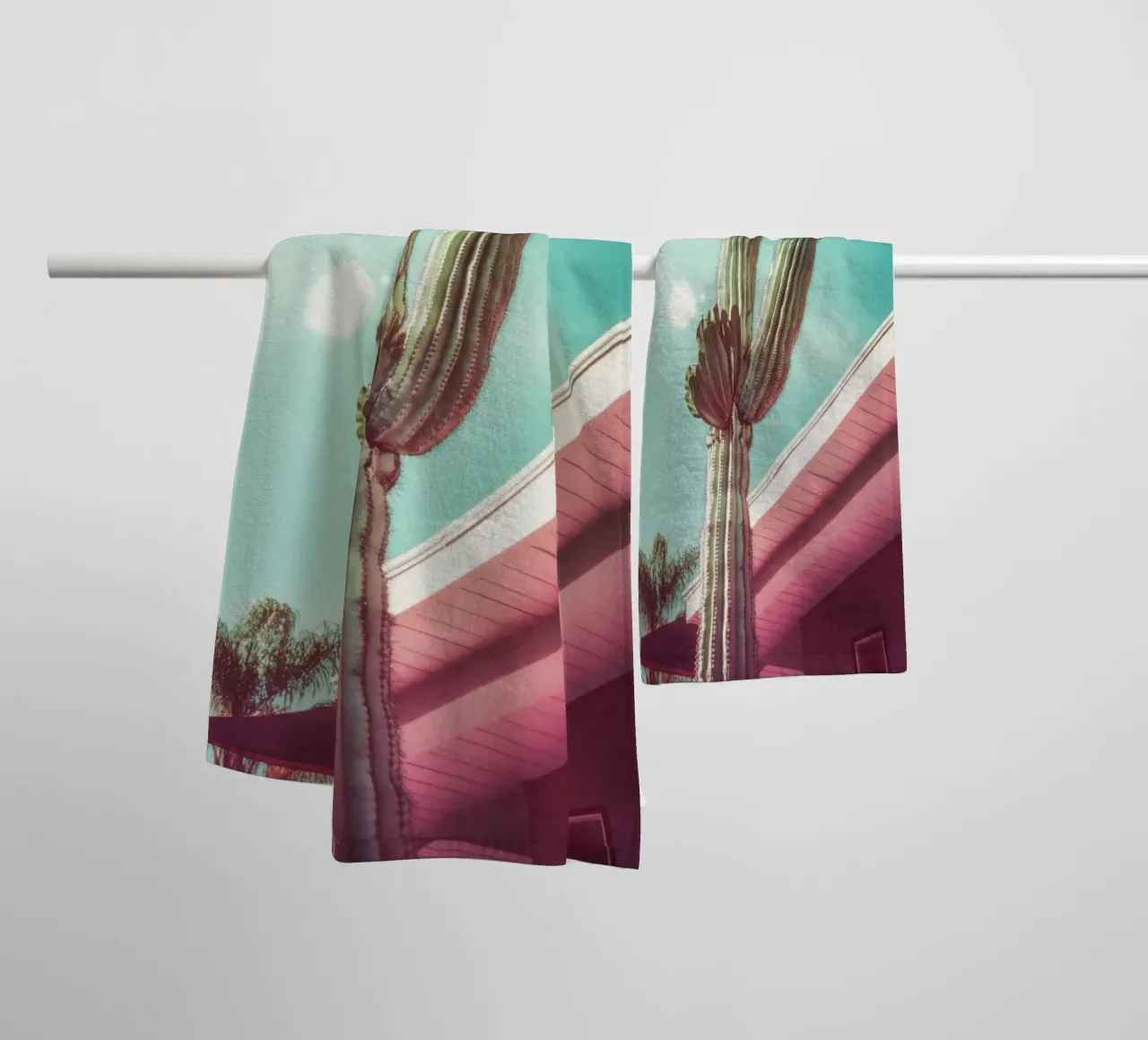 19 badhanddoek van Pink California | Affiches & Posters