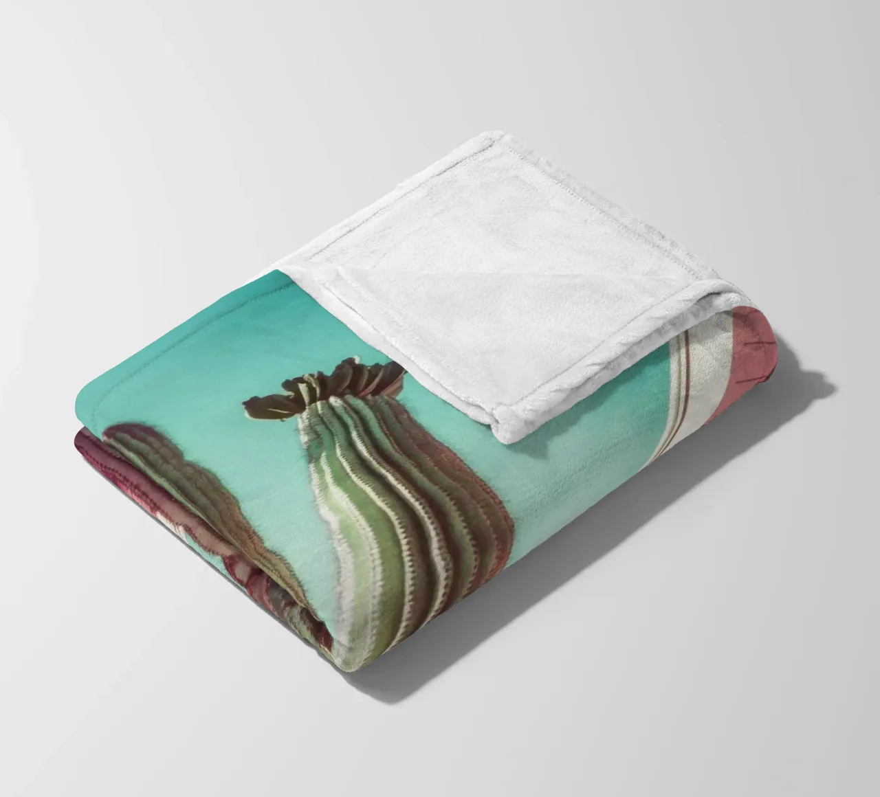 19 fleecedeken van Pink California | Affiches & Posters