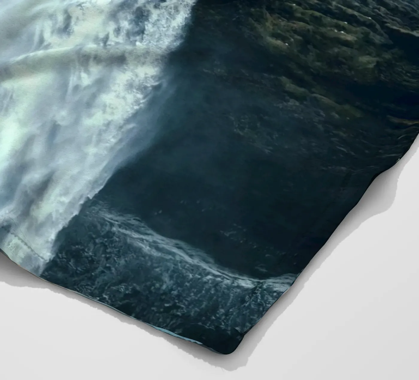 Magic Waterfall fleece blanket by Dikhotomy