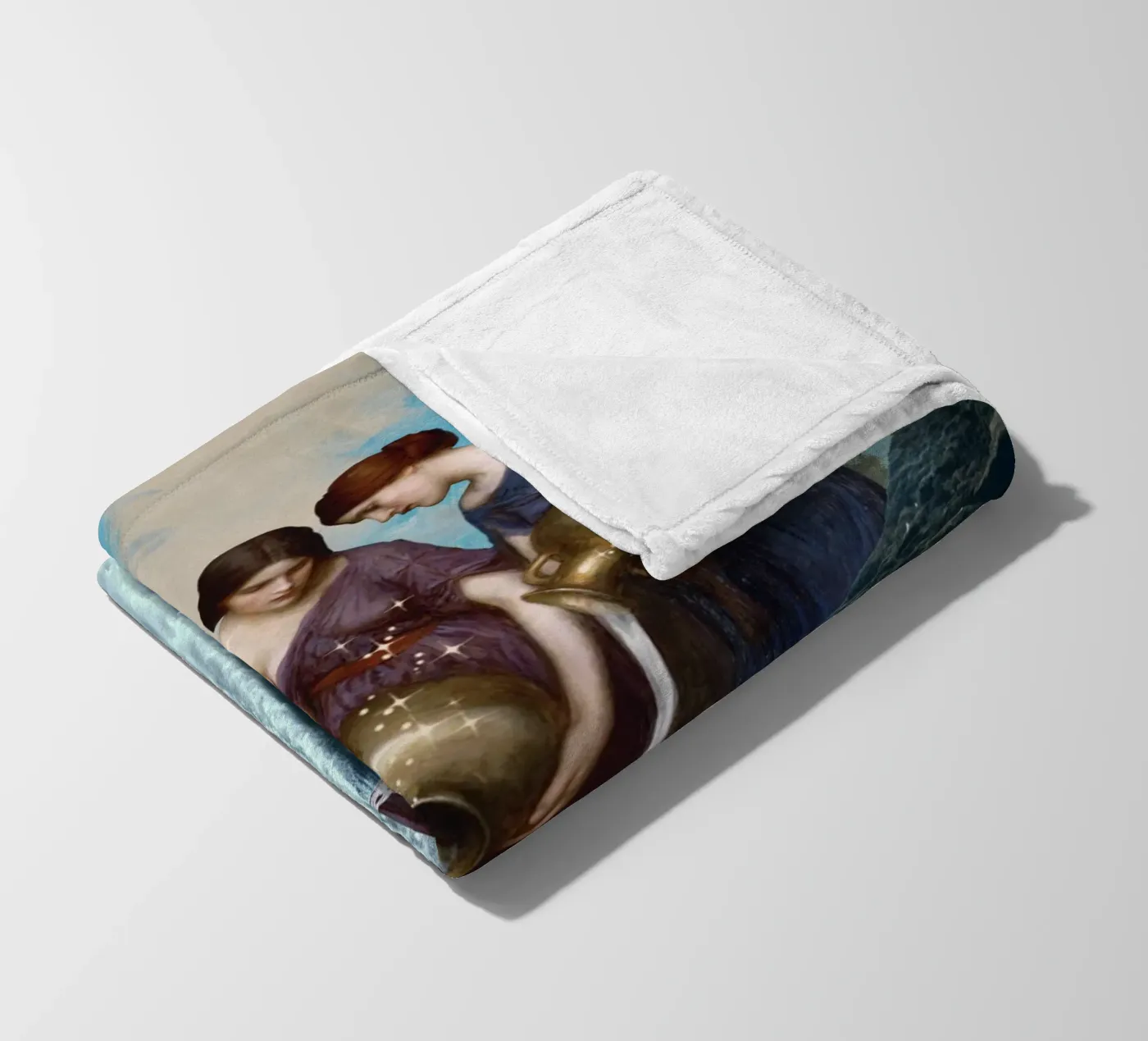 Magic Waterfall fleece blanket by Dikhotomy
