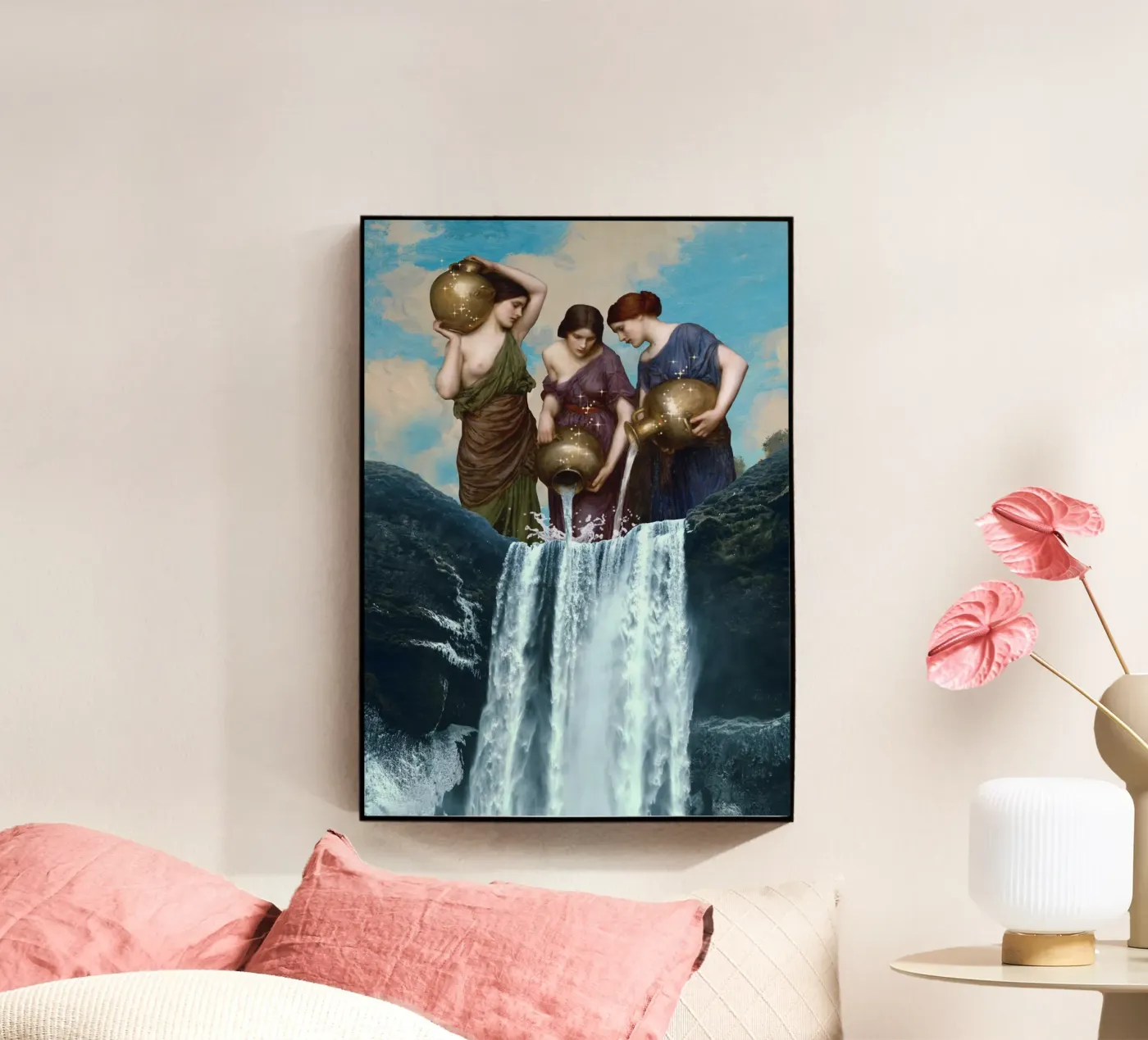 Magic Waterfall Acryl-Glas von Dikhotomy