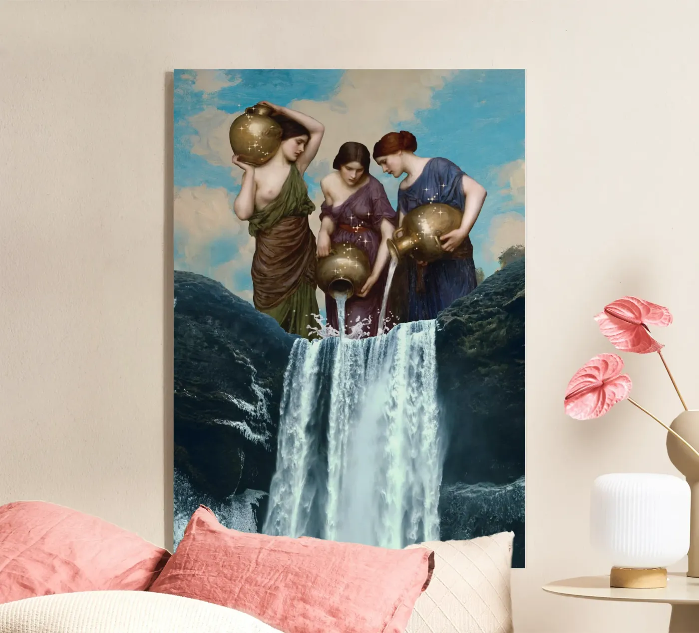 Magic Waterfall Acryl-Glas von Dikhotomy