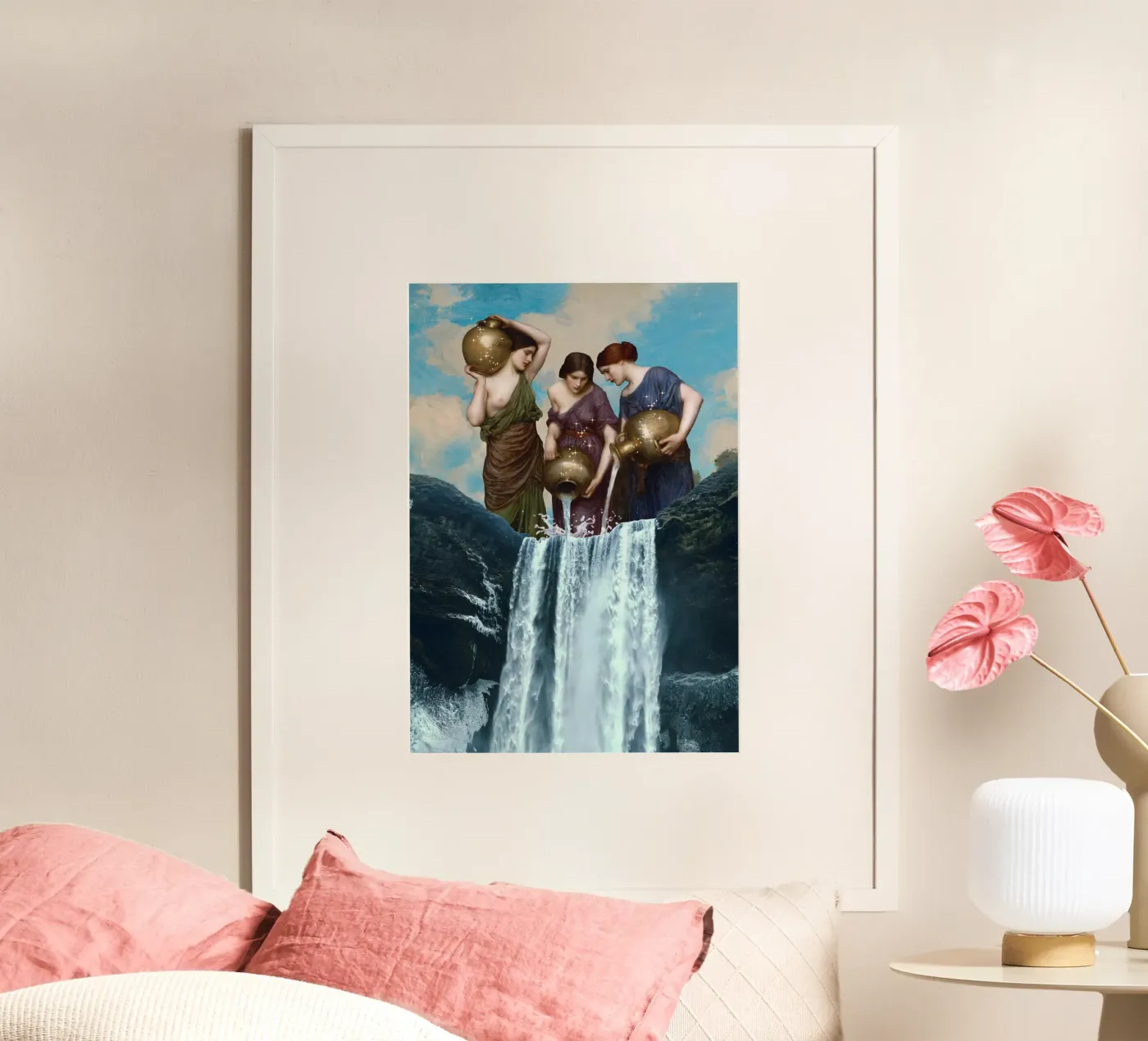 Magic Waterfall Poster von Dikhotomy