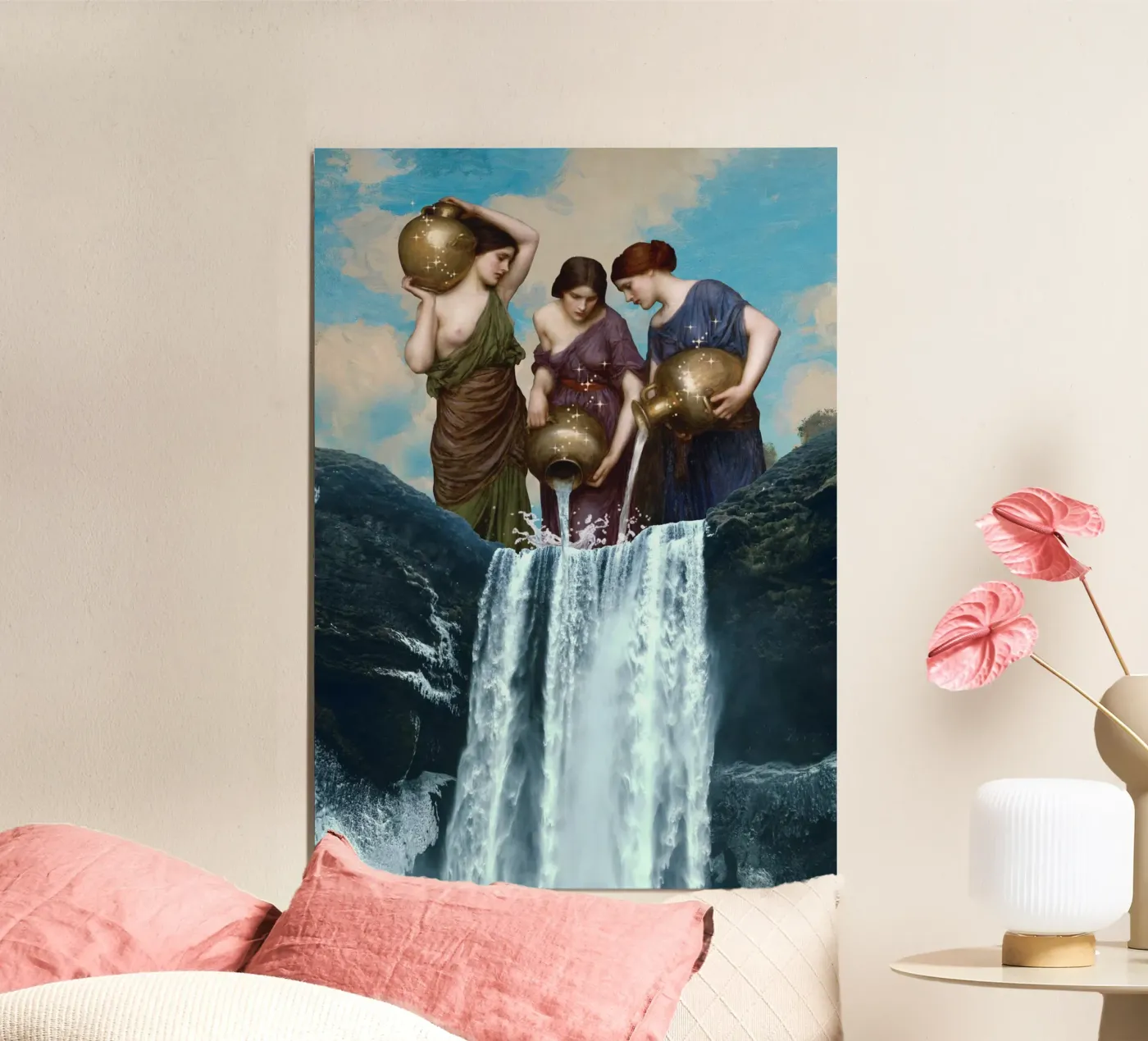 Magic Waterfall Poster von Dikhotomy