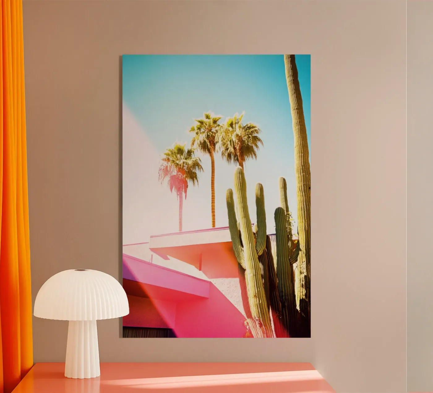 20 acryl van Pink California | Affiches & Posters