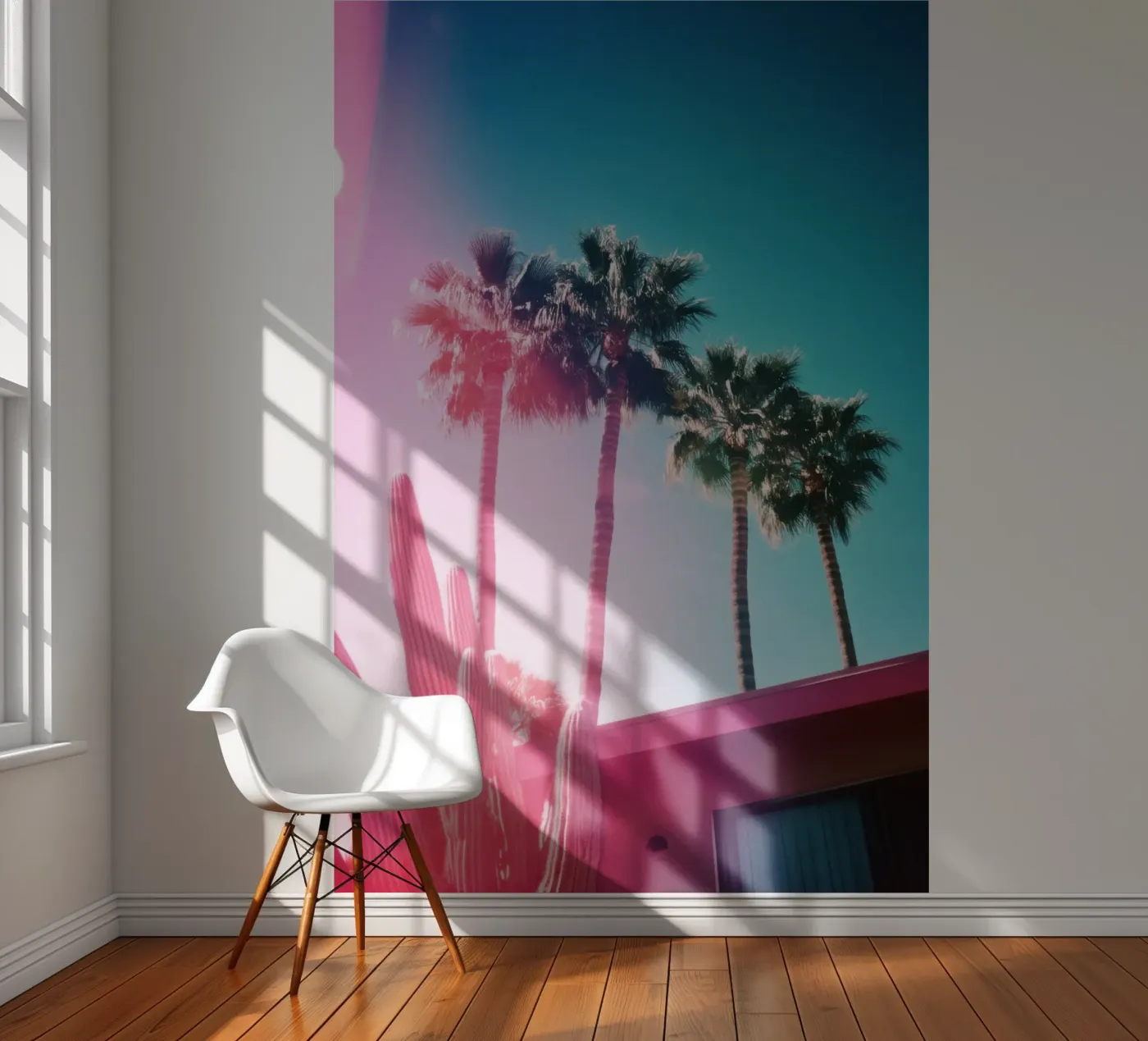 21 fotobehang van Pink California | Affiches & Posters