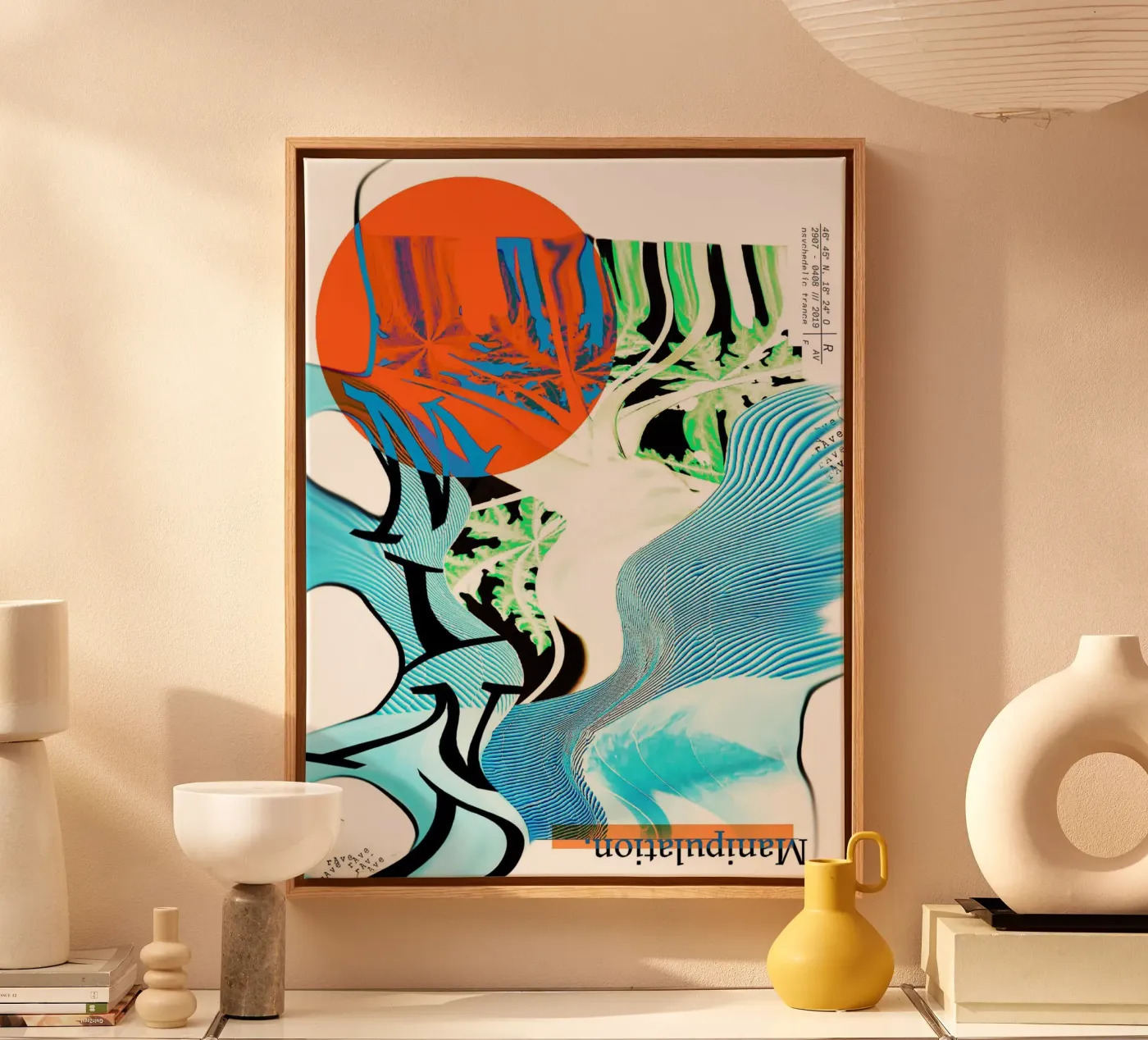 MIND MANIPULATION canvas van Re-bellare