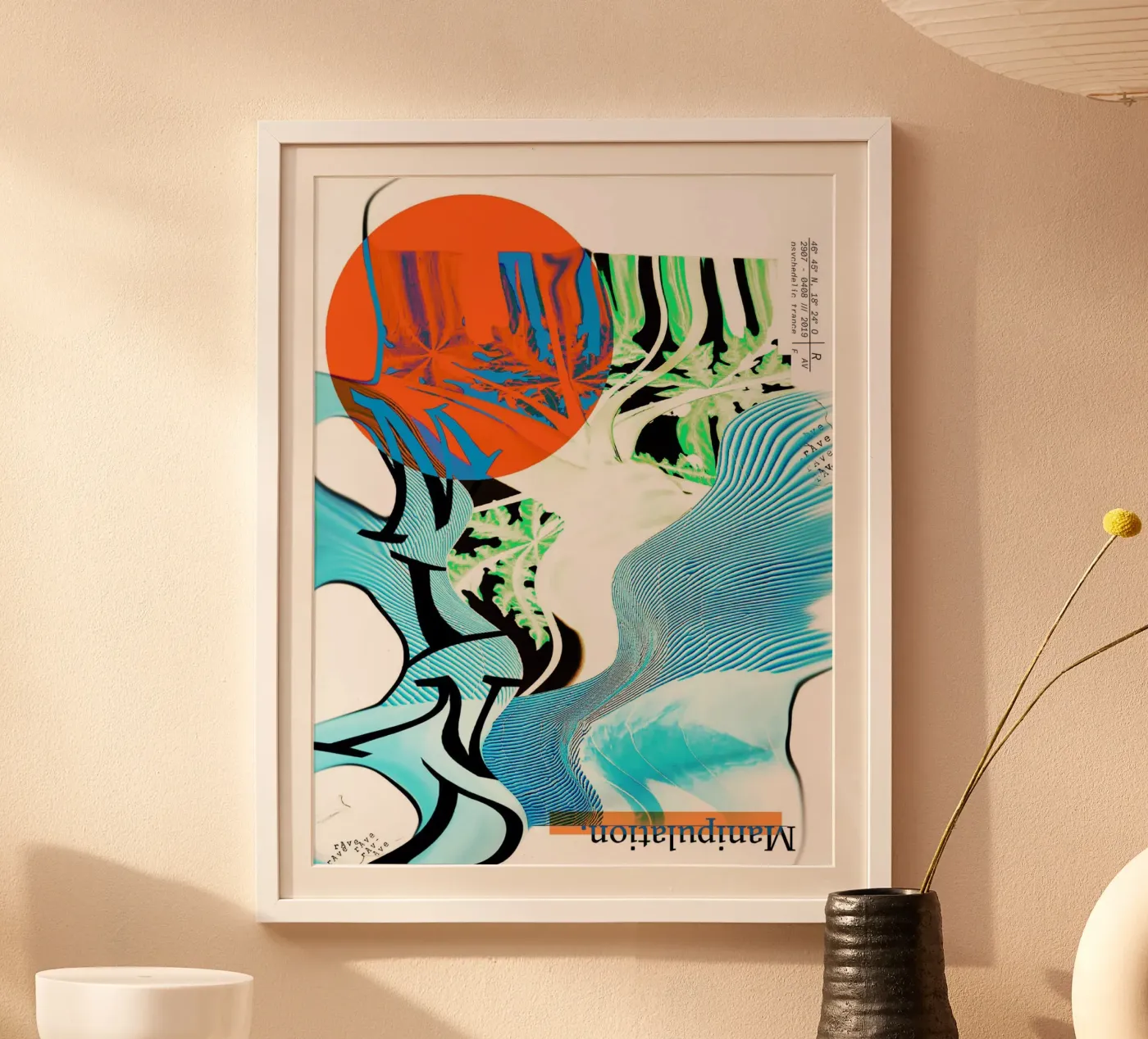 MIND MANIPULATION Poster von Re-bellare