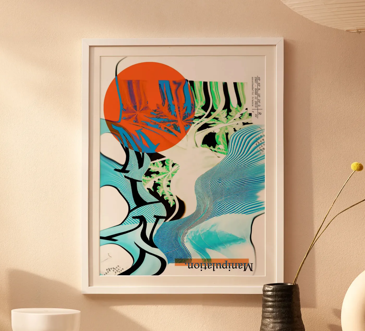 MIND MANIPULATION Poster von Re-bellare