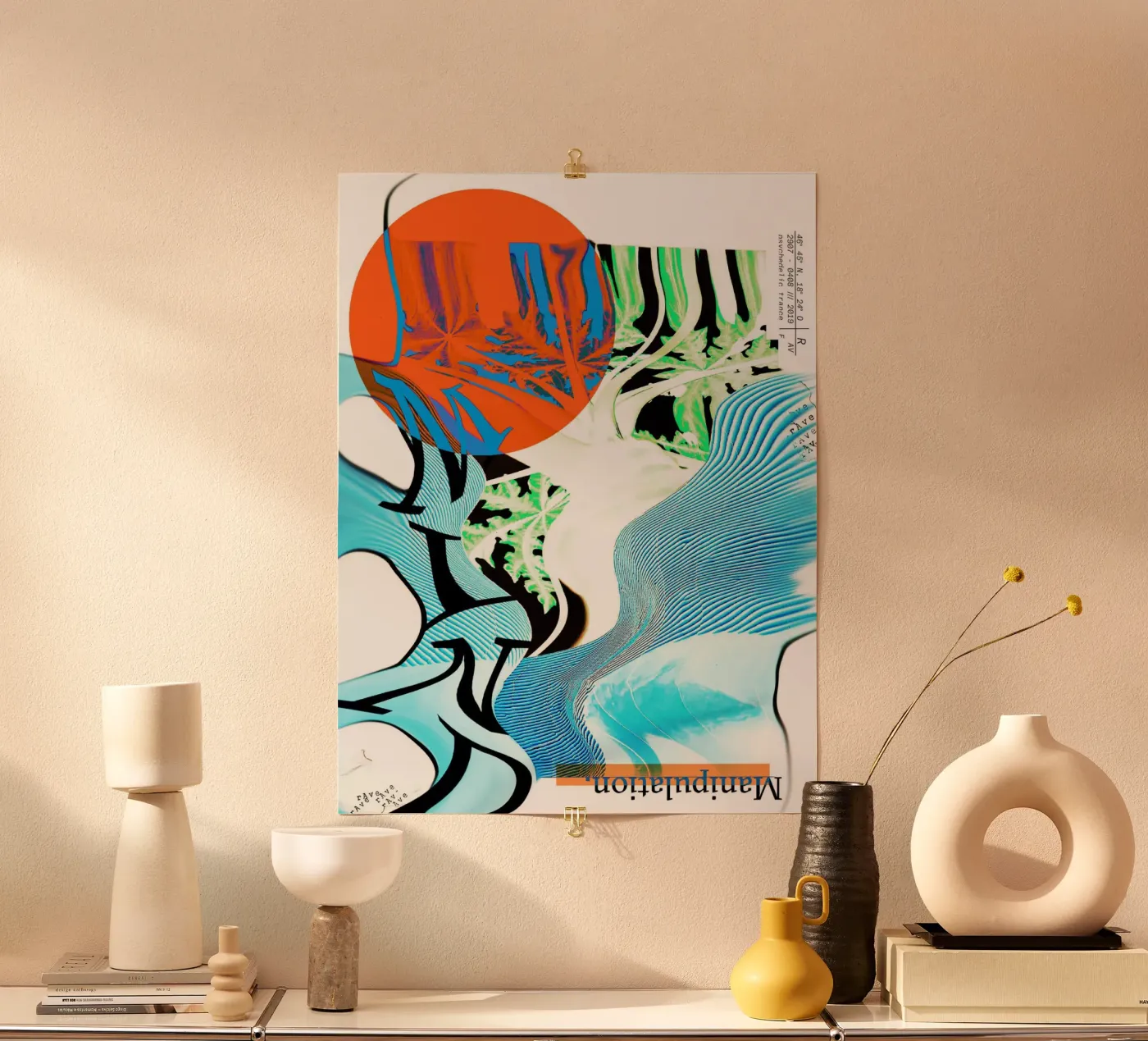 MIND MANIPULATION Poster von Re-bellare