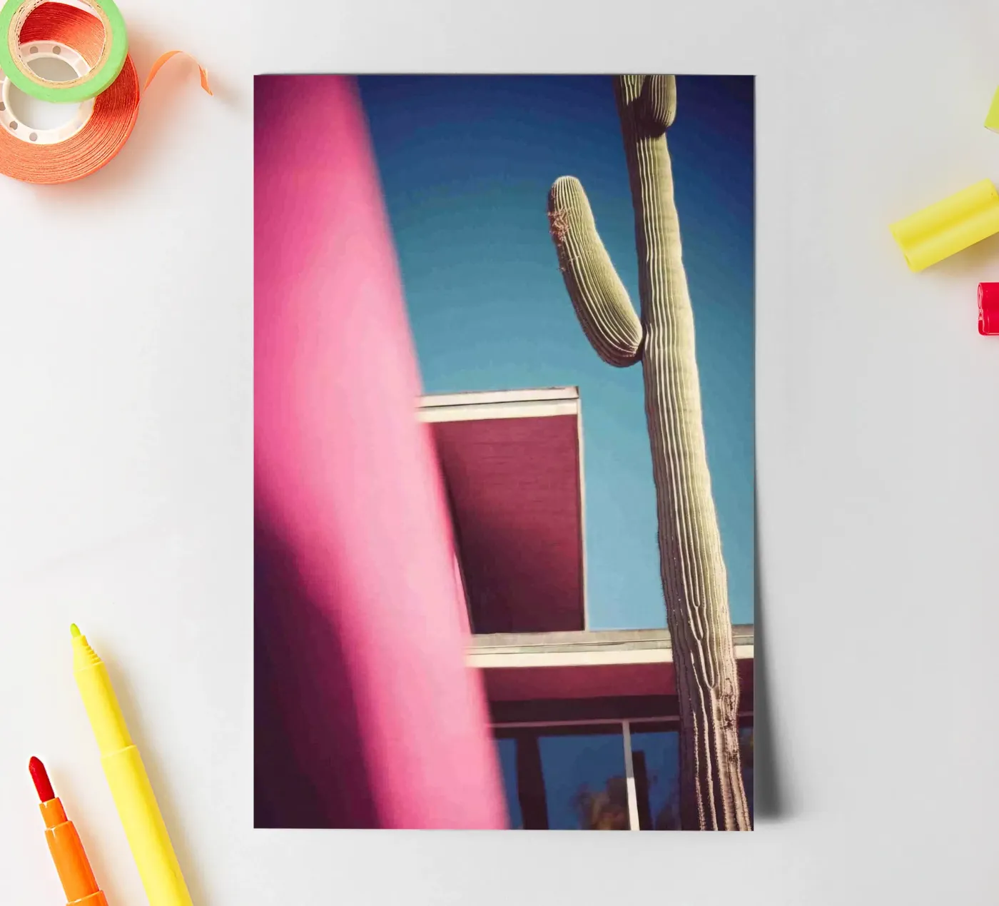 22 stickervel van Pink California | Affiches & Posters