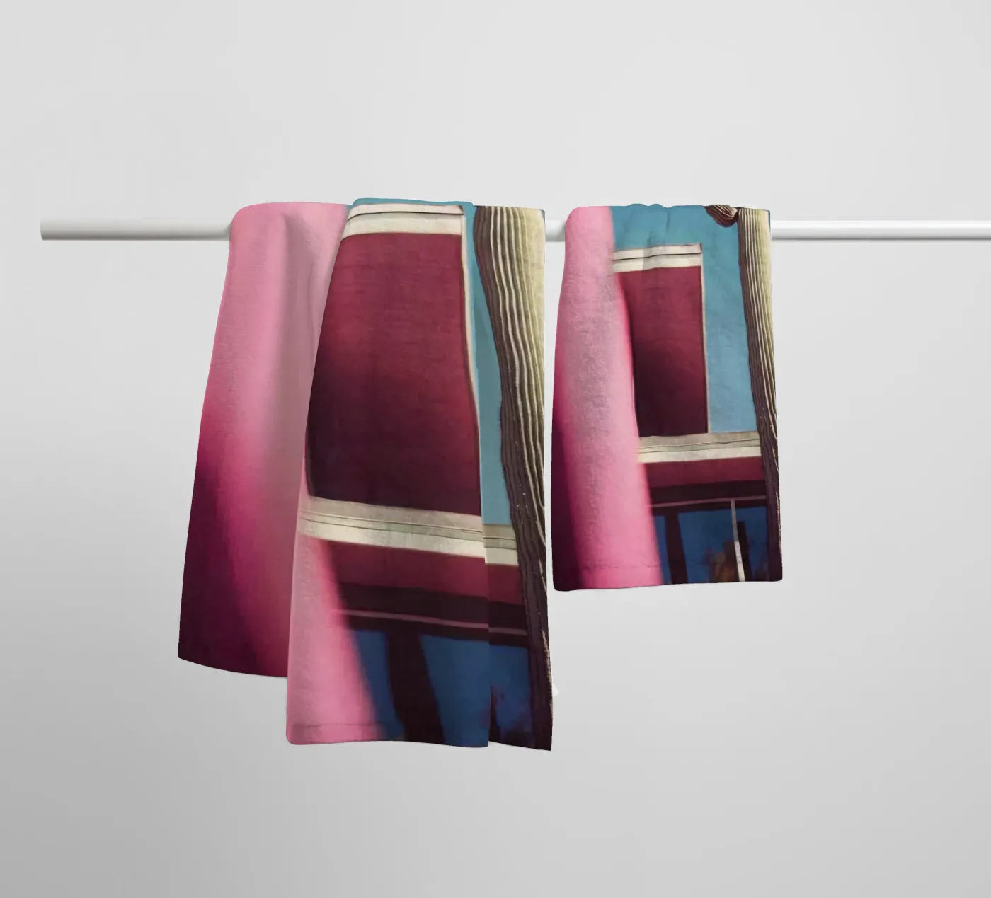 22 badhanddoek van Pink California | Affiches & Posters