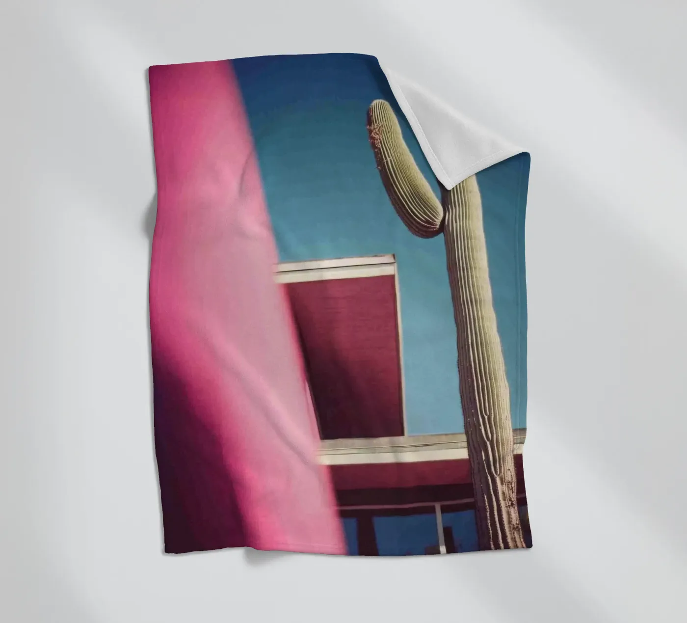 22 fleecedeken van Pink California | Affiches & Posters