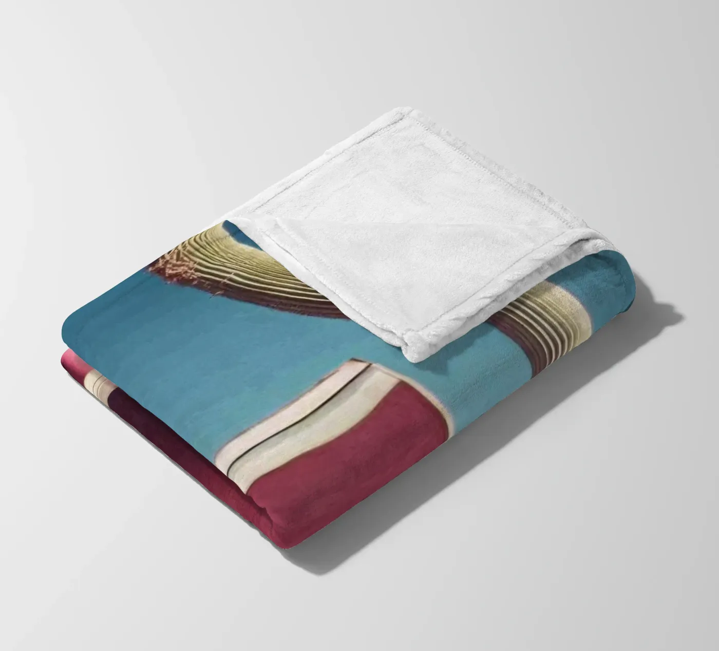 22 fleecedeken van Pink California | Affiches & Posters