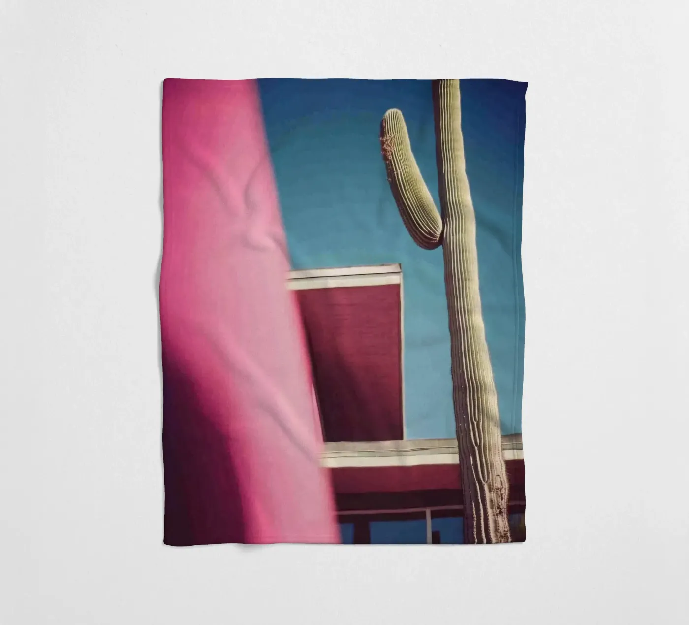 22 fleecedeken van Pink California | Affiches & Posters