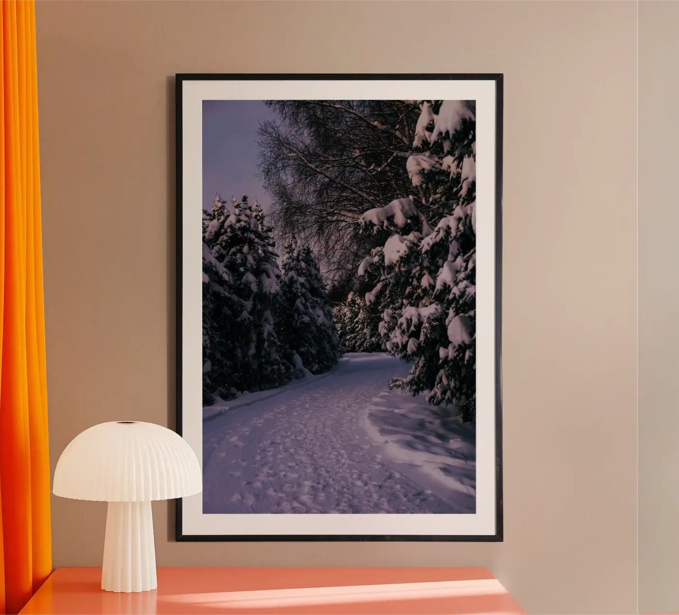 Snowy Path poster de wowhannahphotos