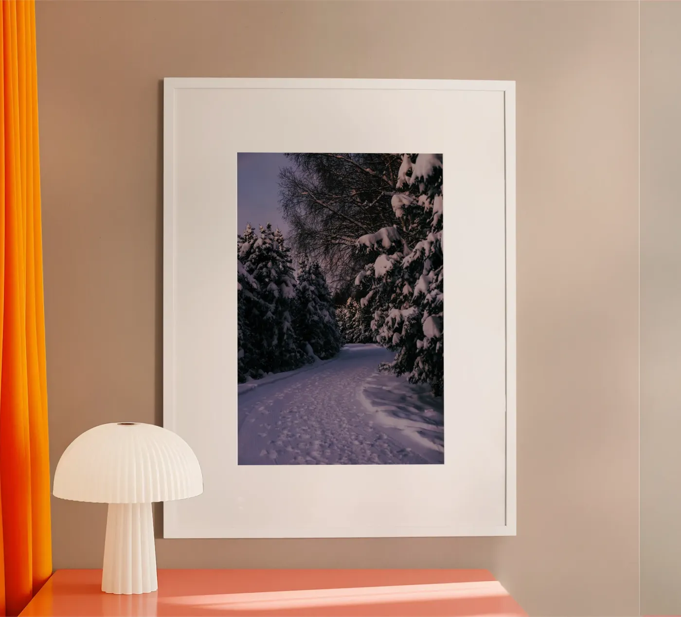 Snowy Path poster de wowhannahphotos