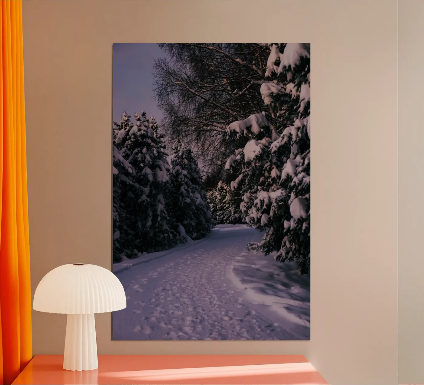 Snowy Path poster de wowhannahphotos