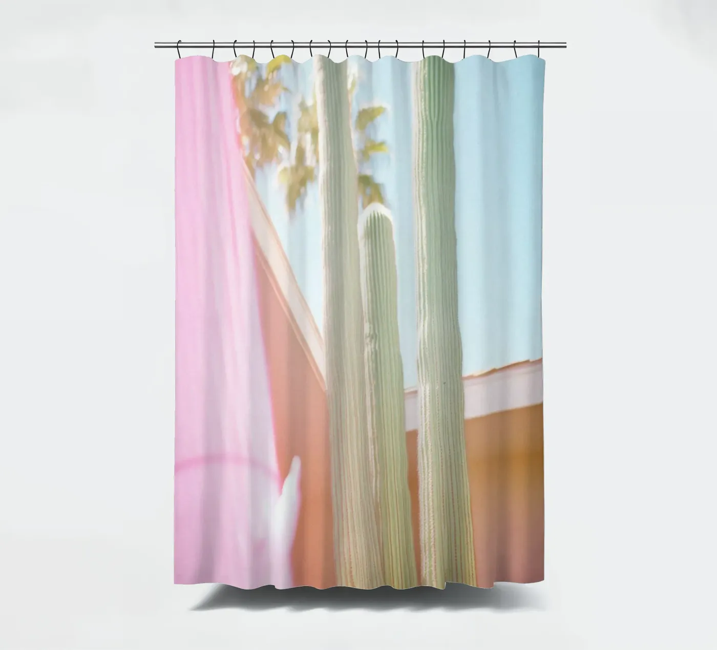 23 douchegordijn van Pink California | Affiches & Posters