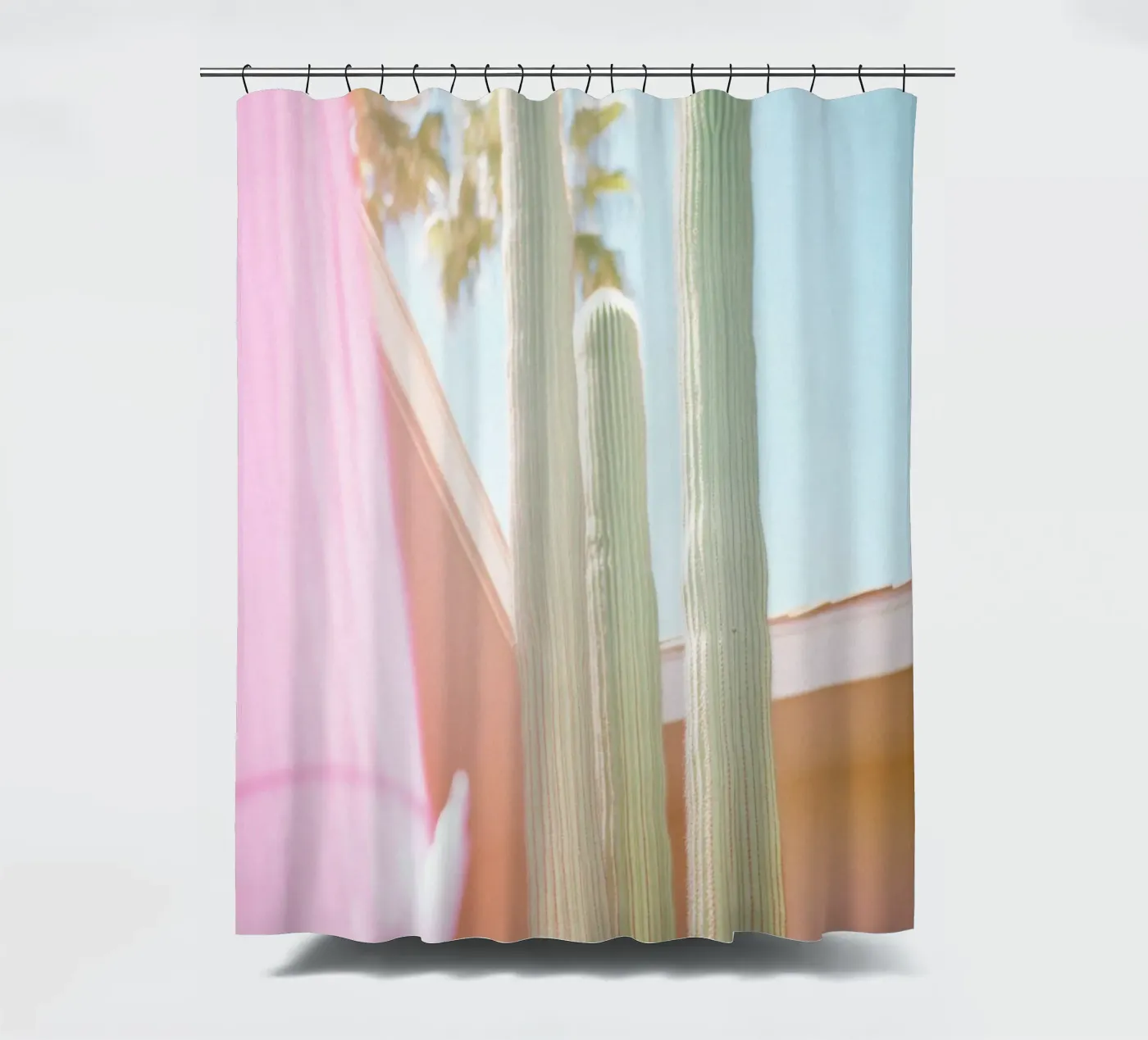 23 douchegordijn van Pink California | Affiches & Posters