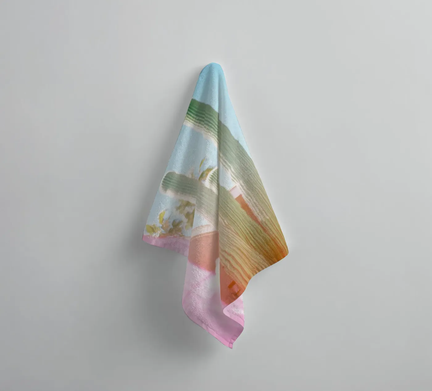 23 badhanddoek van Pink California | Affiches & Posters