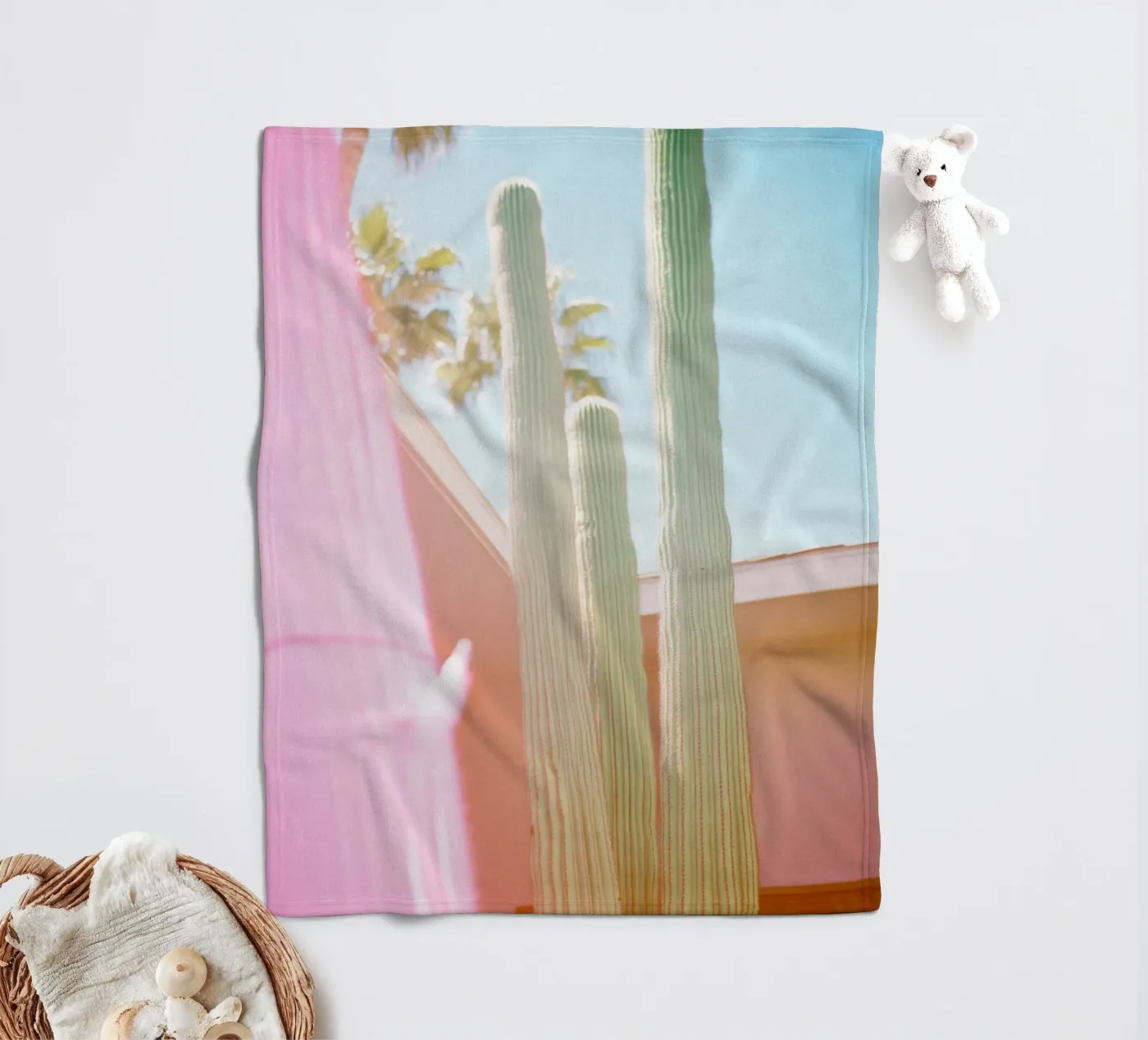 23 Fleecedecke von Pink California | Affiches & Posters