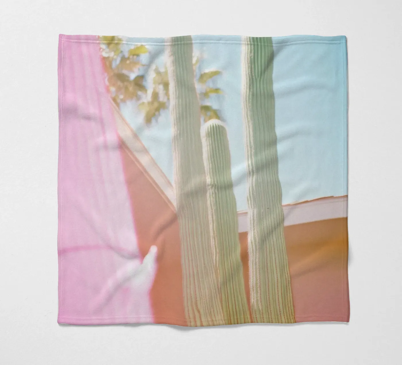 23 fleecedeken van Pink California | Affiches & Posters