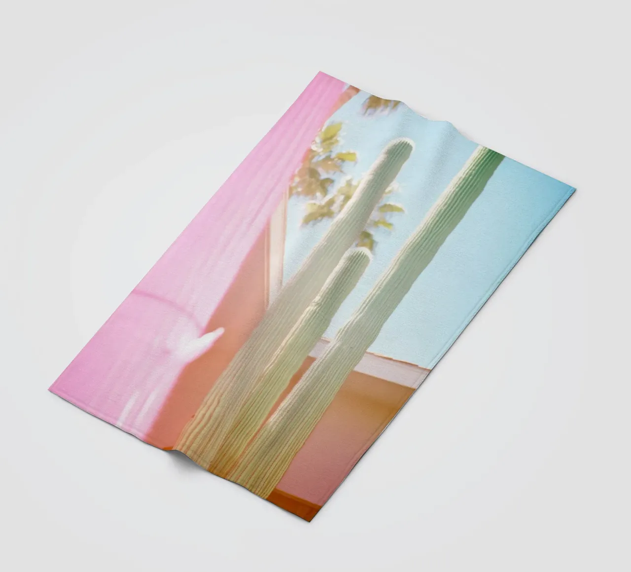 23 fleecedeken van Pink California | Affiches & Posters