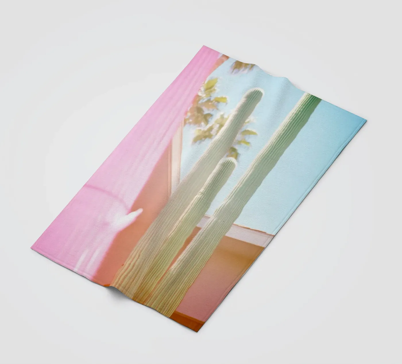 23 fleecedeken van Pink California | Affiches & Posters