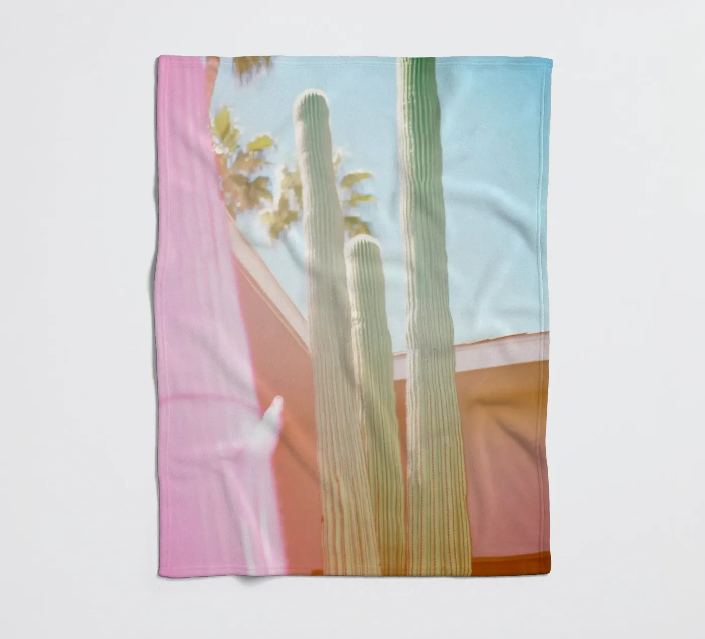 23 fleecedeken van Pink California | Affiches & Posters