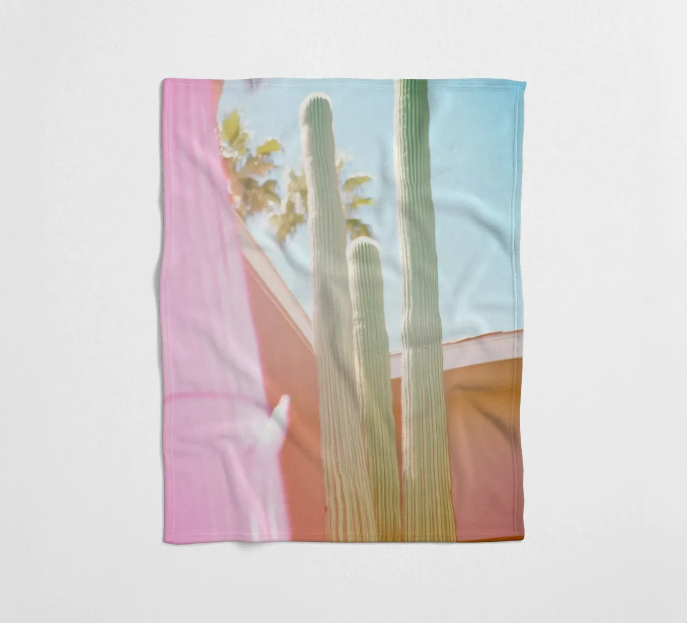 23 fleecedeken van Pink California | Affiches & Posters