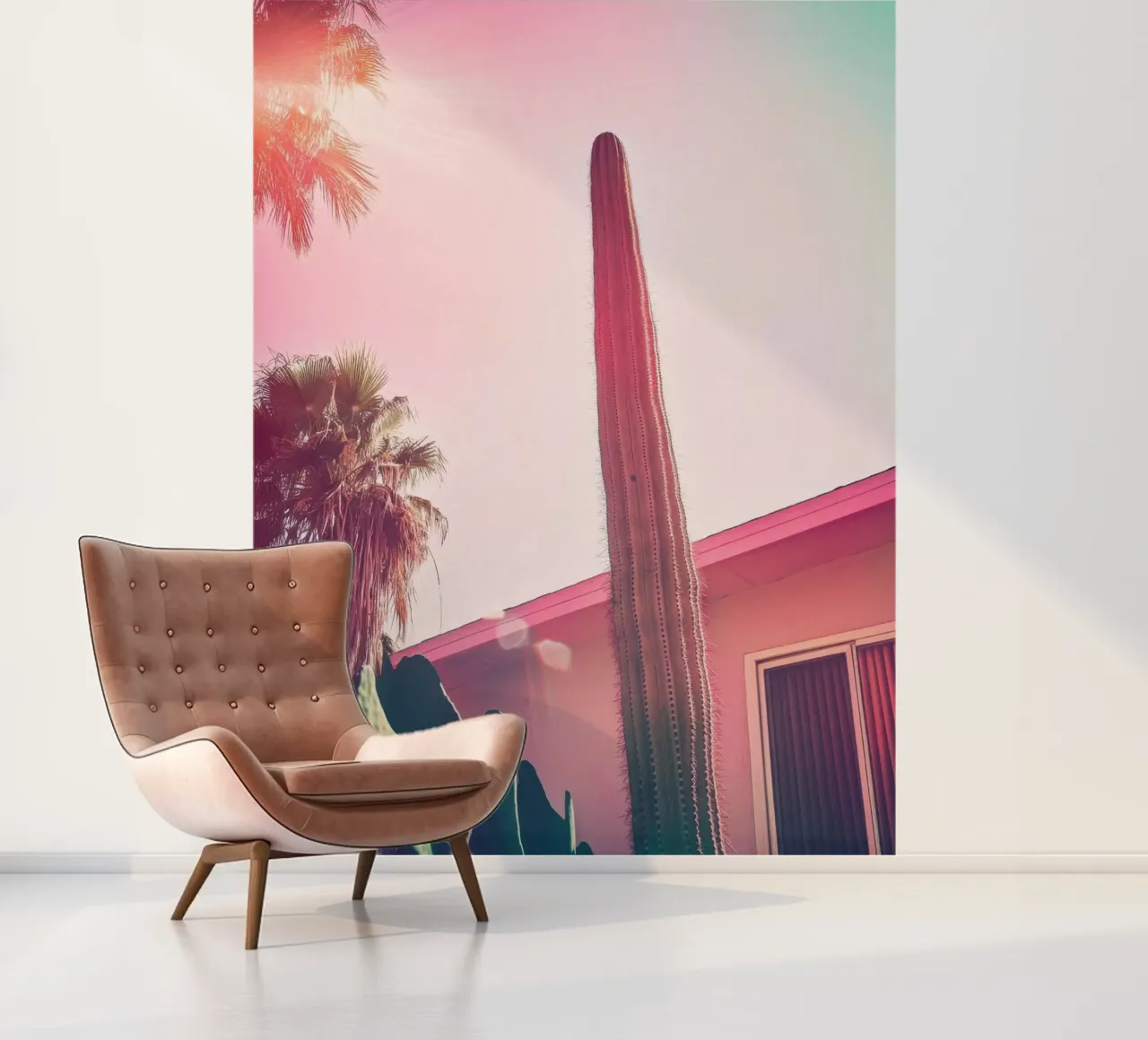24 fotobehang van Pink California | Affiches & Posters