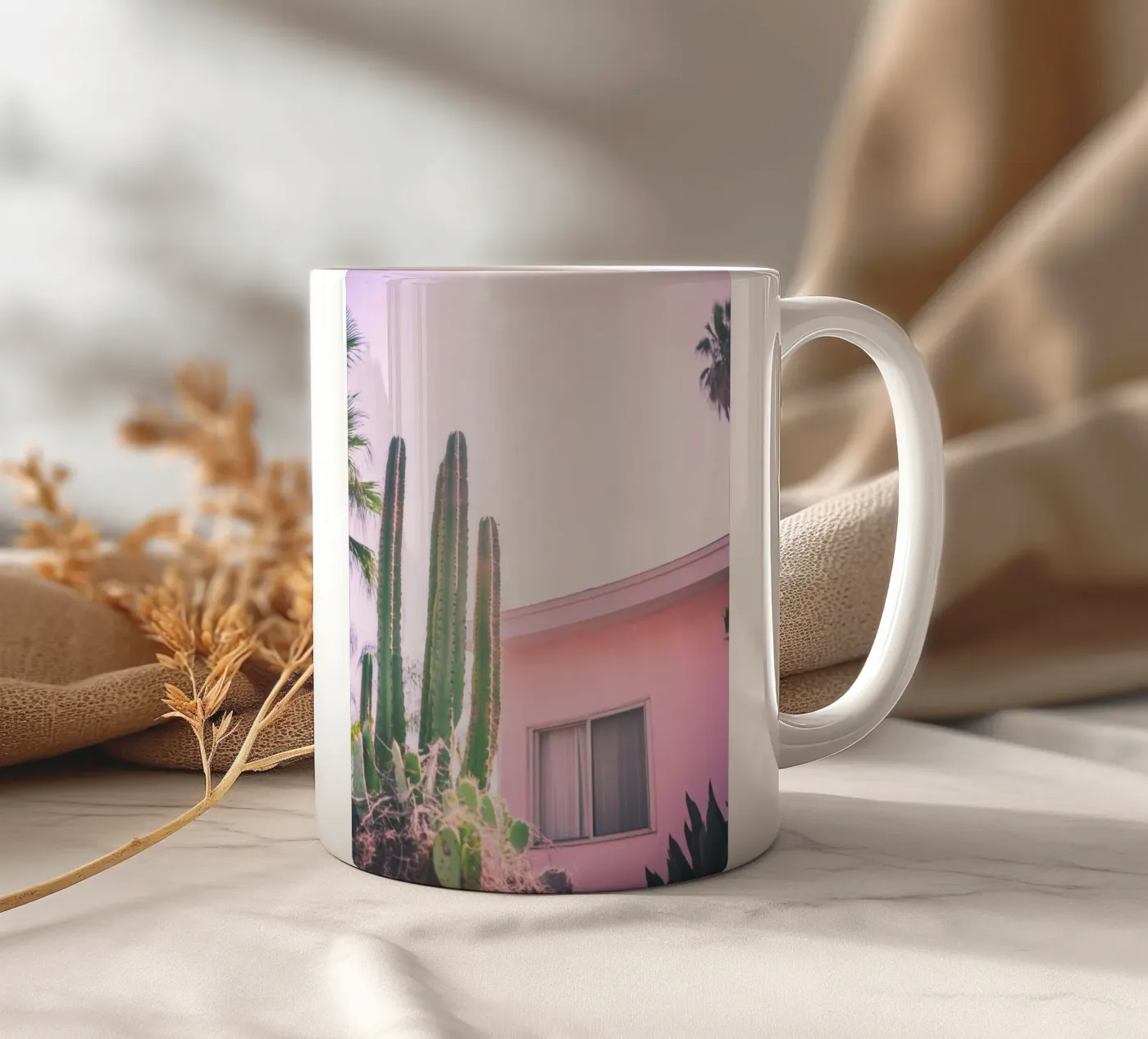 25 mug en céramique de Pink California | Affiches & Posters